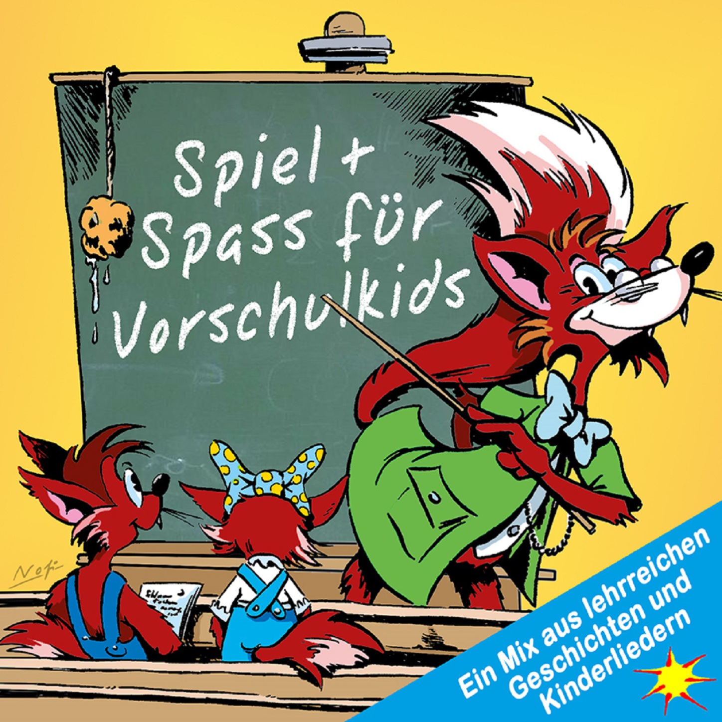 Обложка книги «Spiel + Spass für Vorschulkids - Ein Mix aus lehrreichen Geschichten und Kinderliedern»