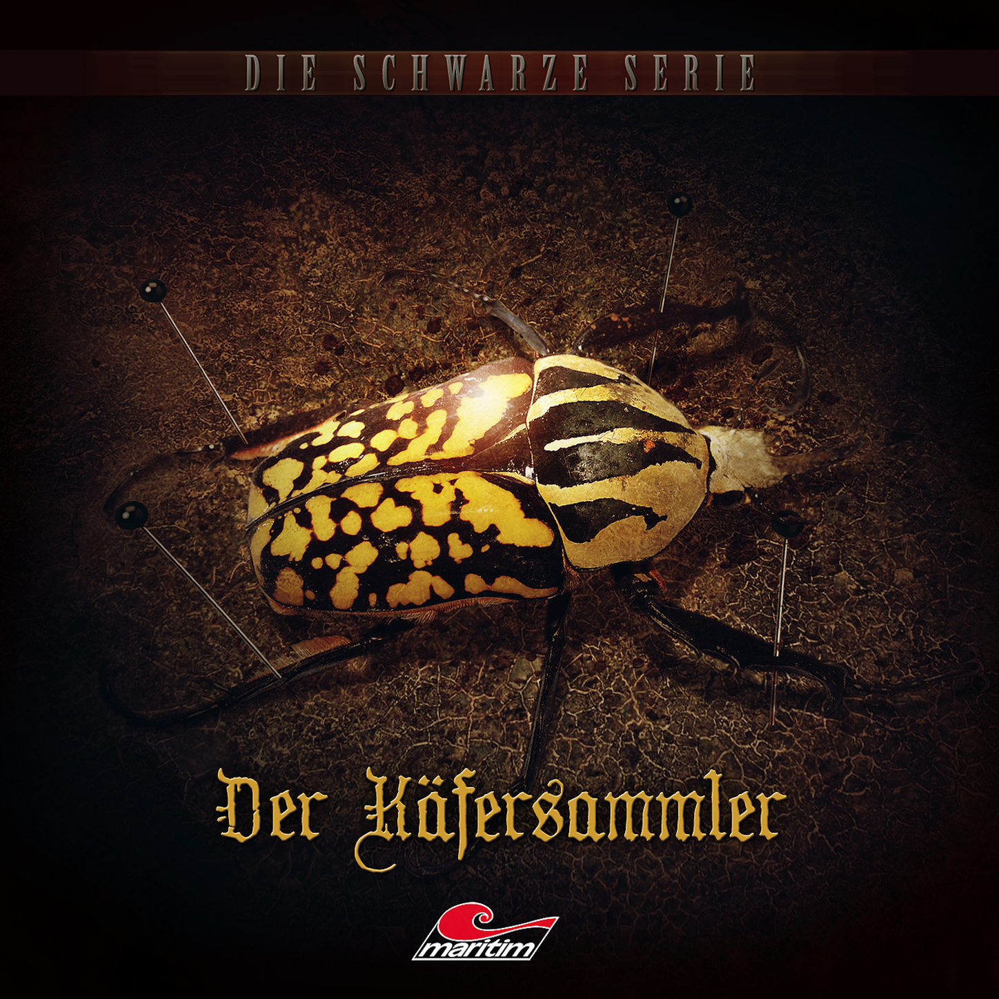 Обложка книги «Die schwarze Serie, Folge 8: Der Käfersammler»