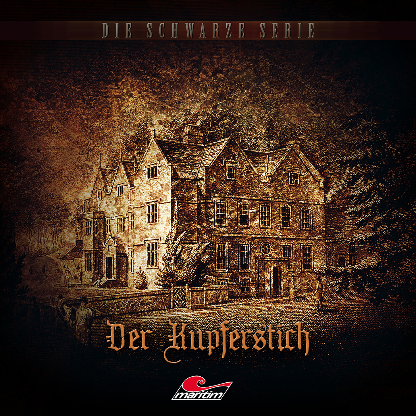 Обложка книги «Die schwarze Serie, Folge 9: Der Kupferstich»
