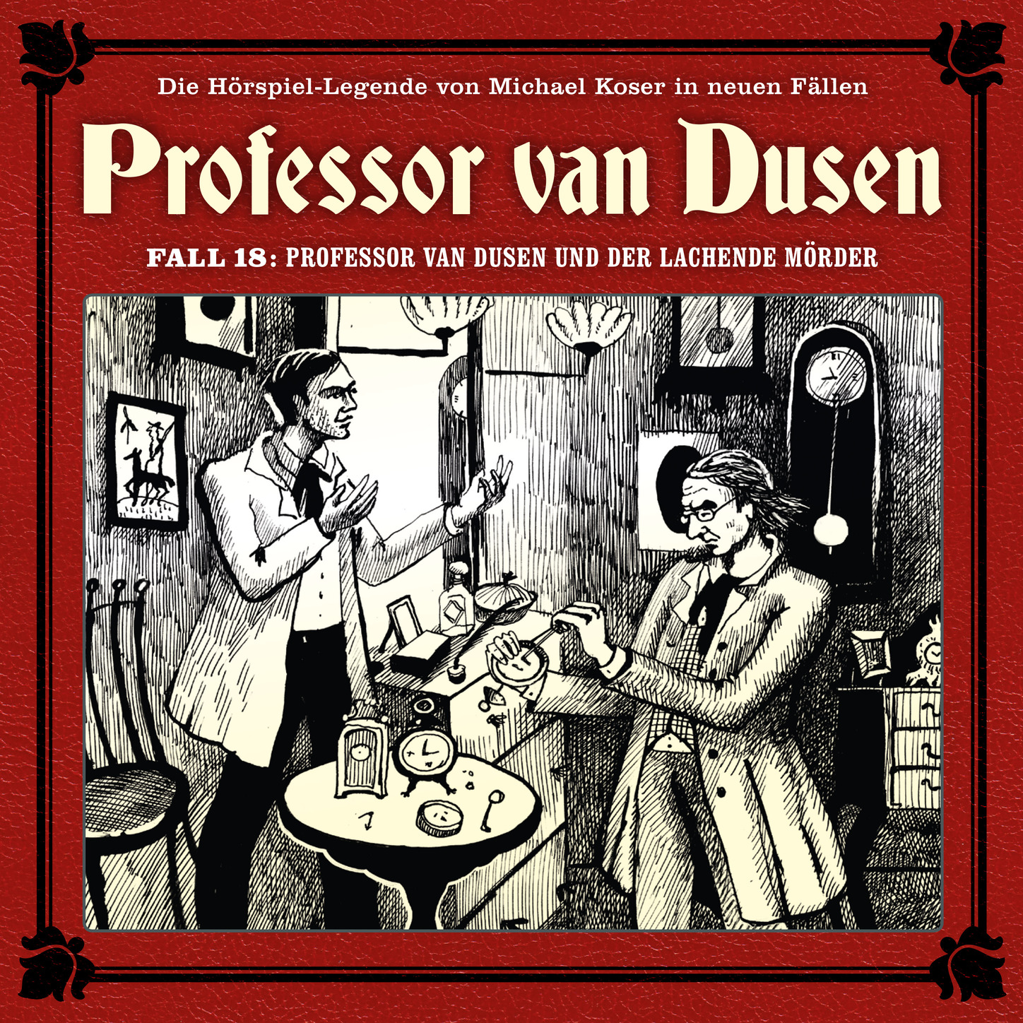 Обложка книги «Professor van Dusen, Die neuen Fälle, Fall 18: Professor van Dusen und der lachende Mörder»