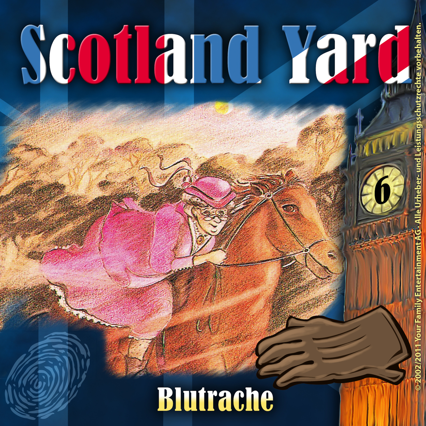 Обложка книги «Scotland Yard, Folge 6: Blutrache»