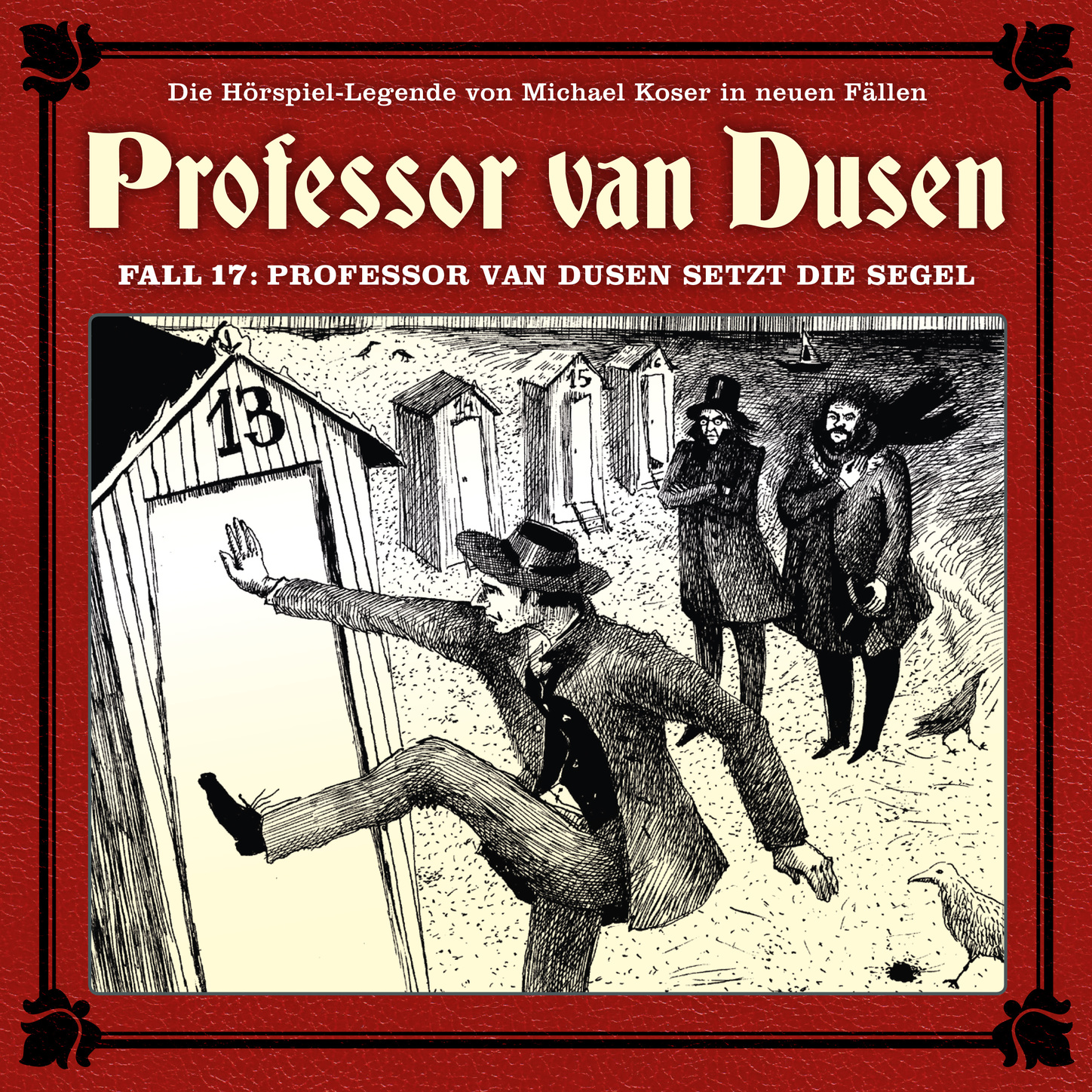 Обложка книги «Professor van Dusen, Die neuen Fälle, Fall 17: Professor van Dusen setzt die Segel»