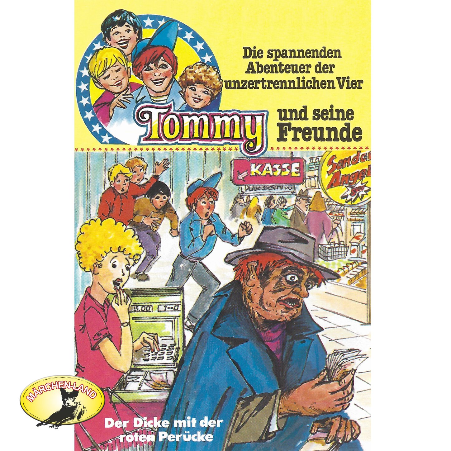 Обложка книги «Tommy und seine Freunde, Folge 7: Der Dicke mit der roten Perücke»