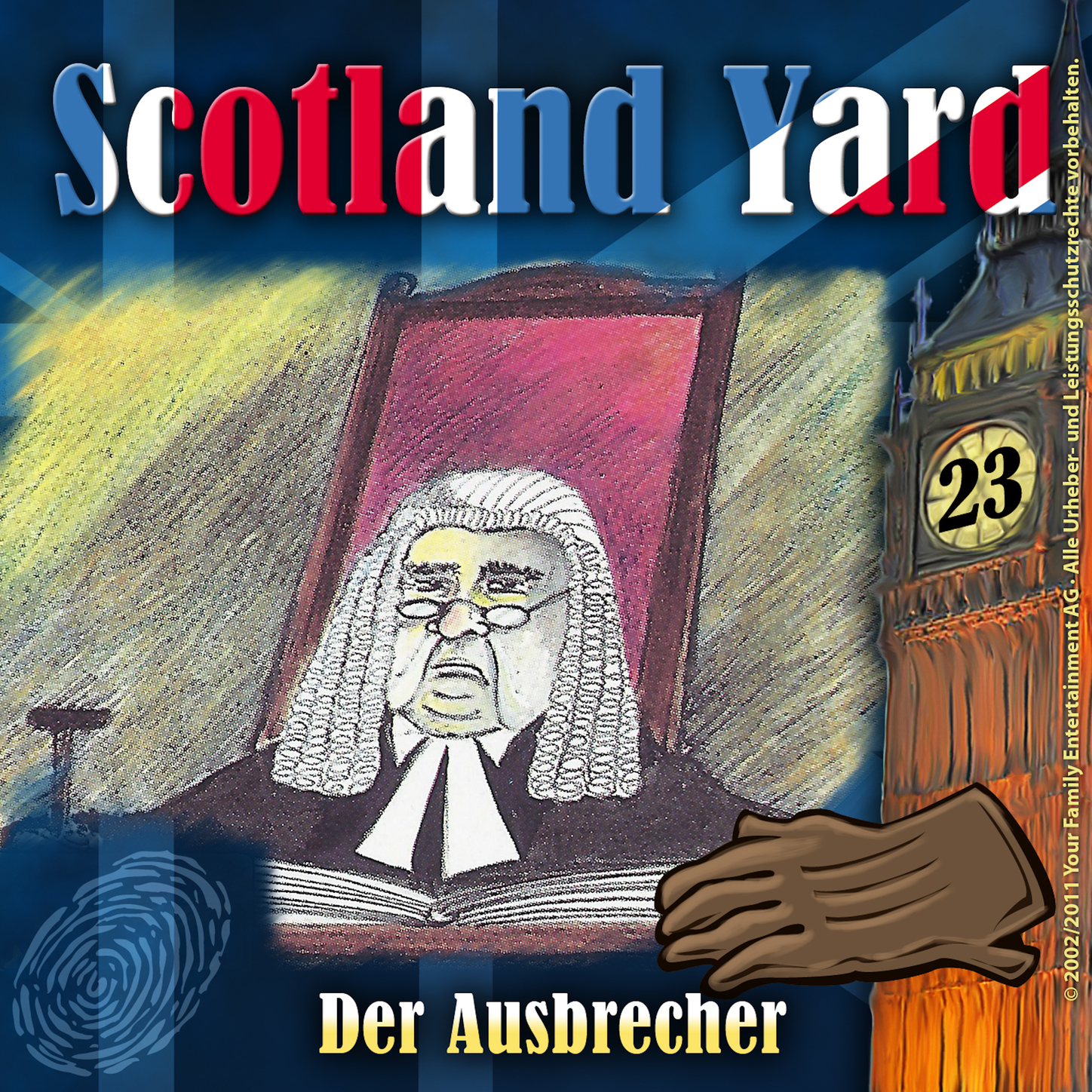 Обложка книги «Scotland Yard, Folge 23: Der Ausbrecher»