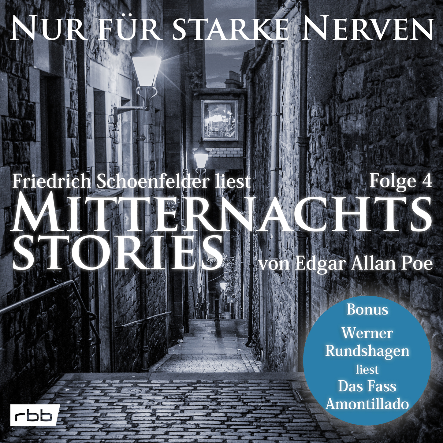 Обложка книги «Mitternachtsstories von E. A. Poe - Nur für starke Nerven, Folge 4 (ungekürzt)»