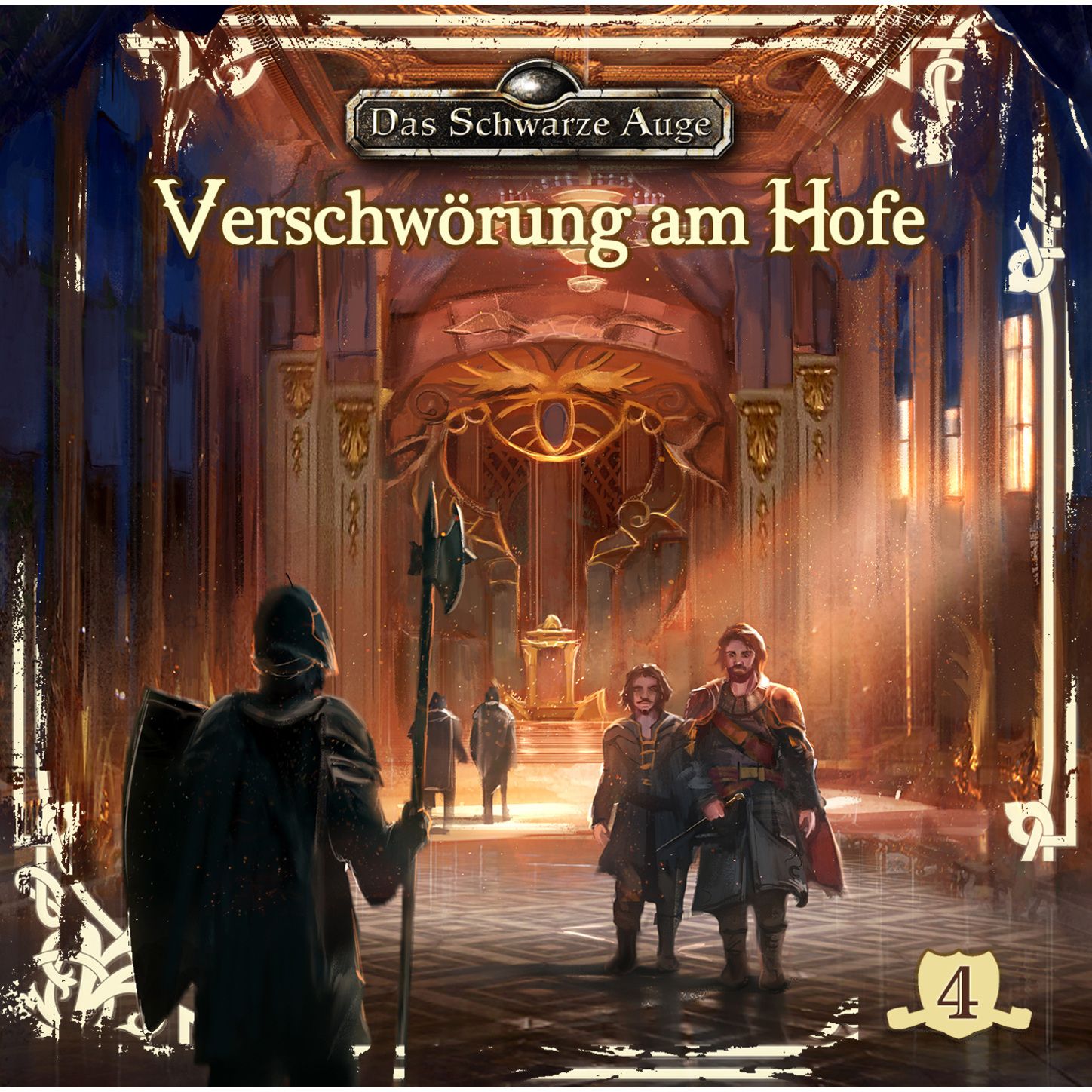 Обложка книги «Das schwarze Auge, Folge 4: Verschwörung am Hofe»