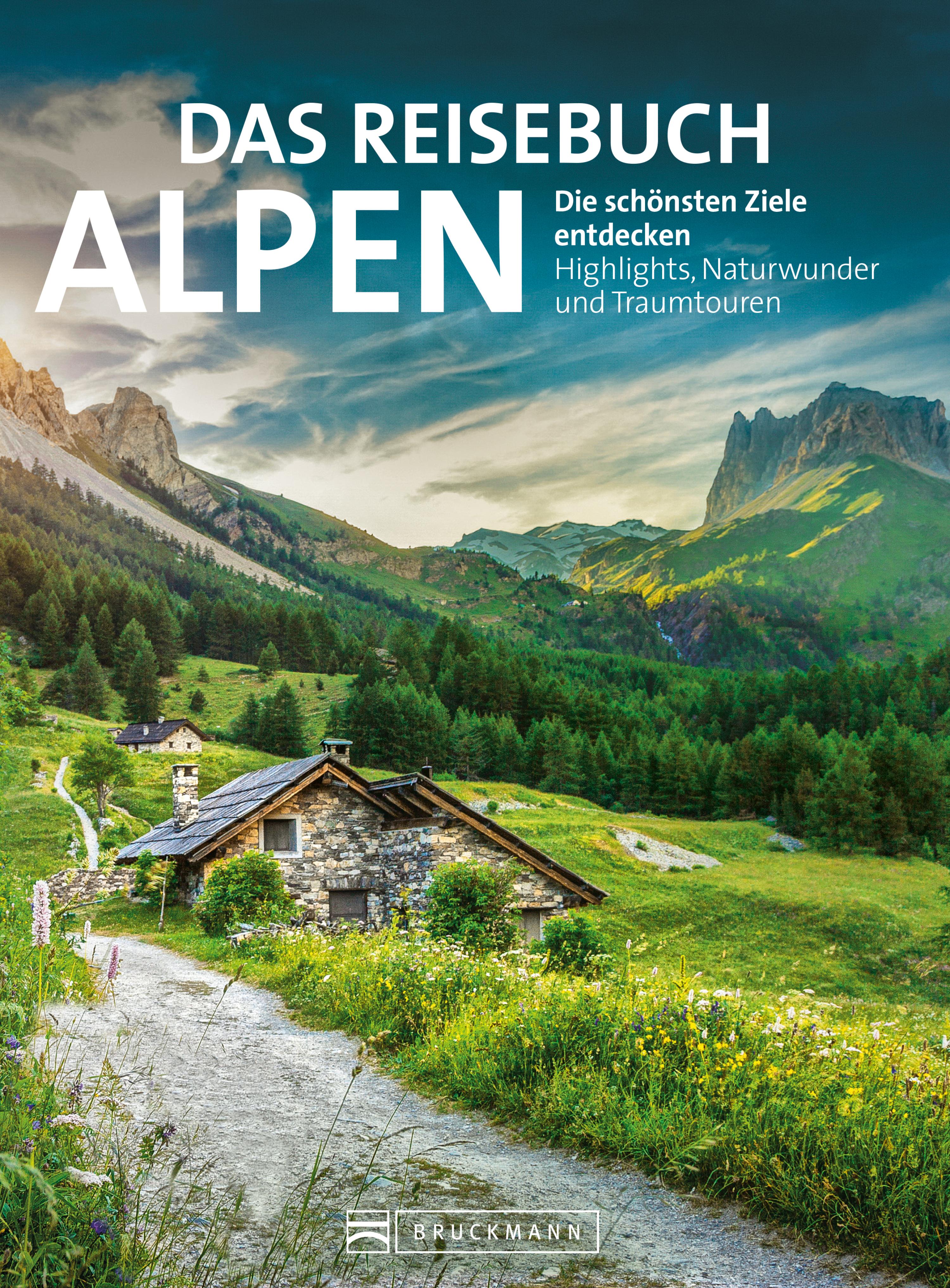 Обложка книги «Das Reisebuch Alpen. Die schönsten Ziele entdecken»