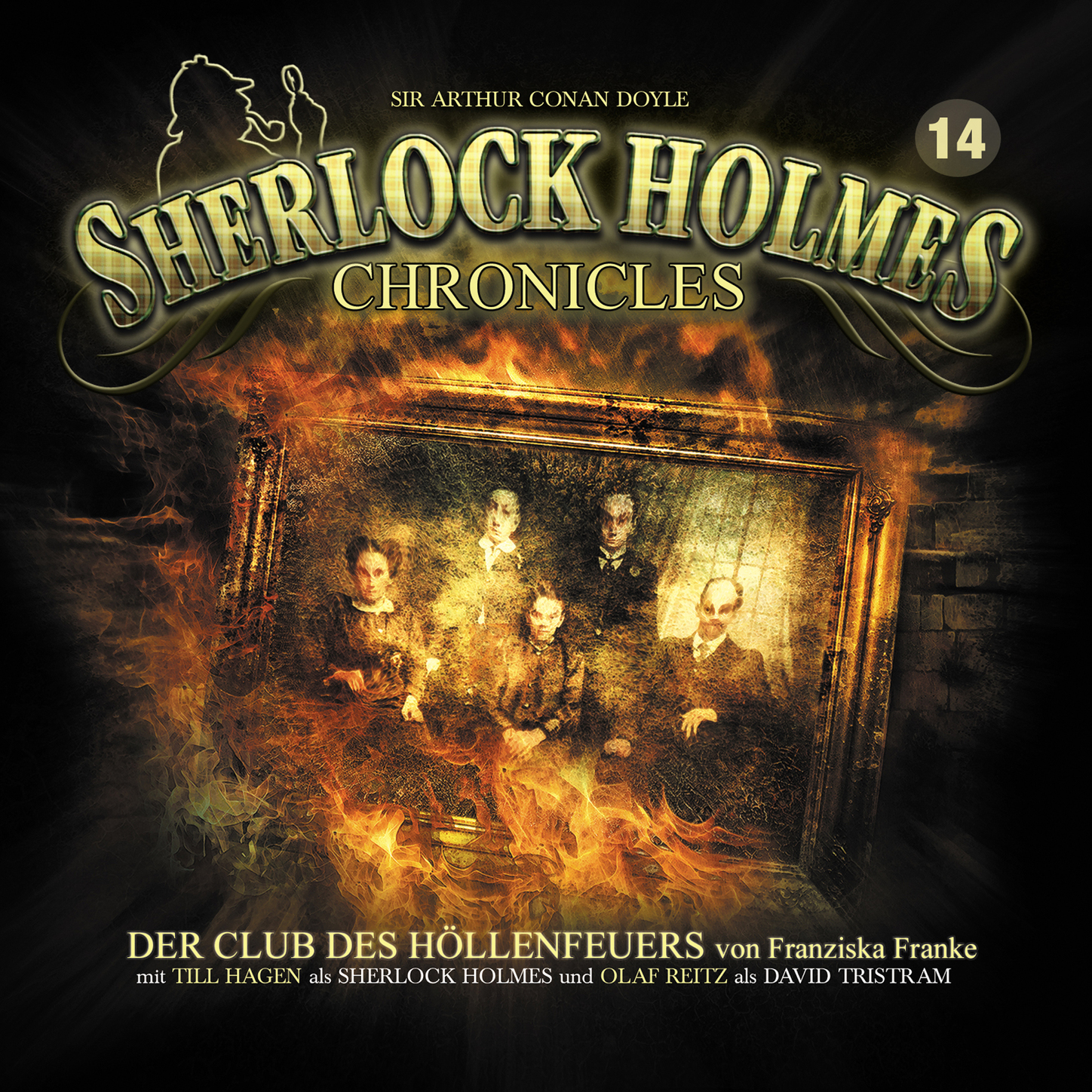 Обложка книги «Sherlock Holmes Chronicles, Folge 14: Der Club des Höllenfeuers»