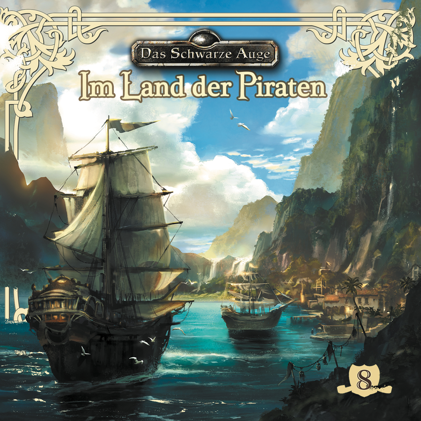 Обложка книги «Das schwarze Auge, Folge 8: Im Land der Piraten»