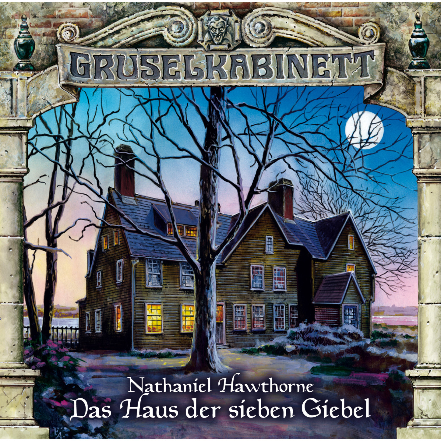 Обложка книги «Gruselkabinett, Folge 93: Das Haus der sieben Giebel»