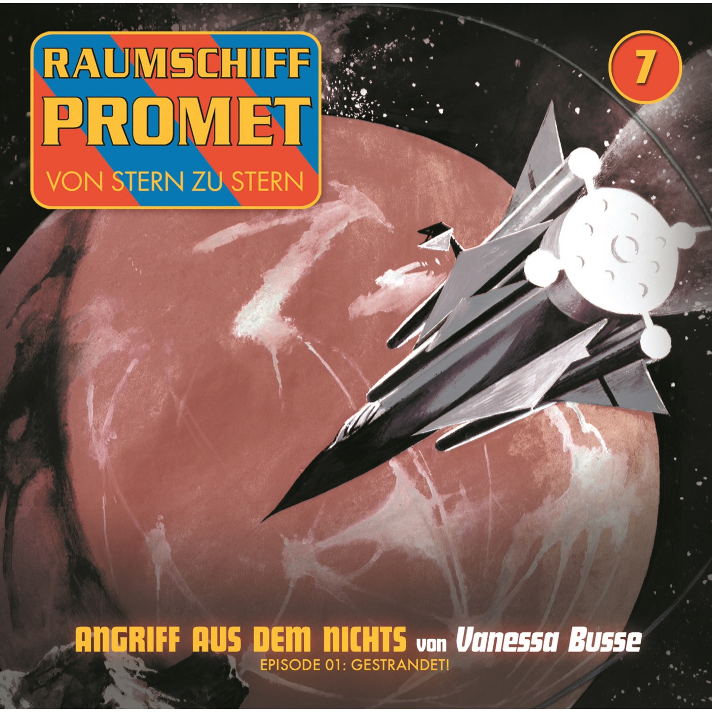 Обложка книги «Raumschiff Promet, Folge 7: Angriff aus dem Nichts - Episode 01: Gestrandet!»