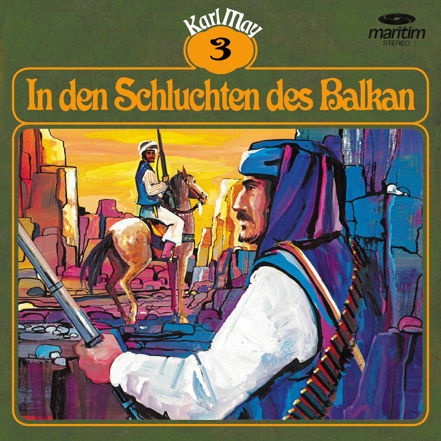 Обложка книги «Karl May, Grüne Serie, Folge 3: In den Schluchten des Balkan»