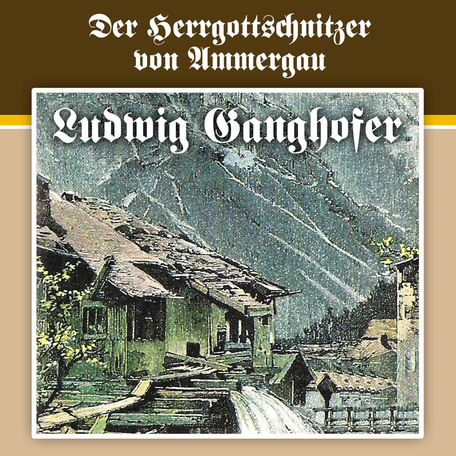 Обложка книги «Ludwig Ganghofer, Folge 4: Der Herrgottschnitzer von Ammergau»