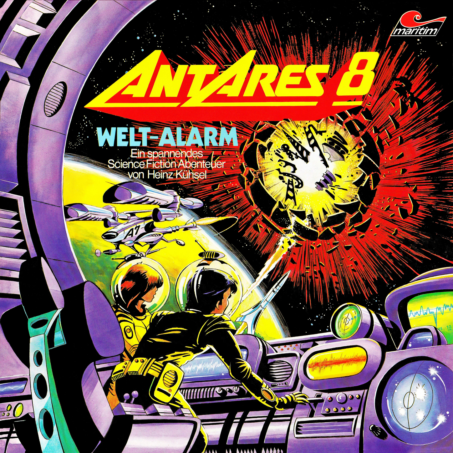 Обложка книги «Antares 8: Weltalarm»