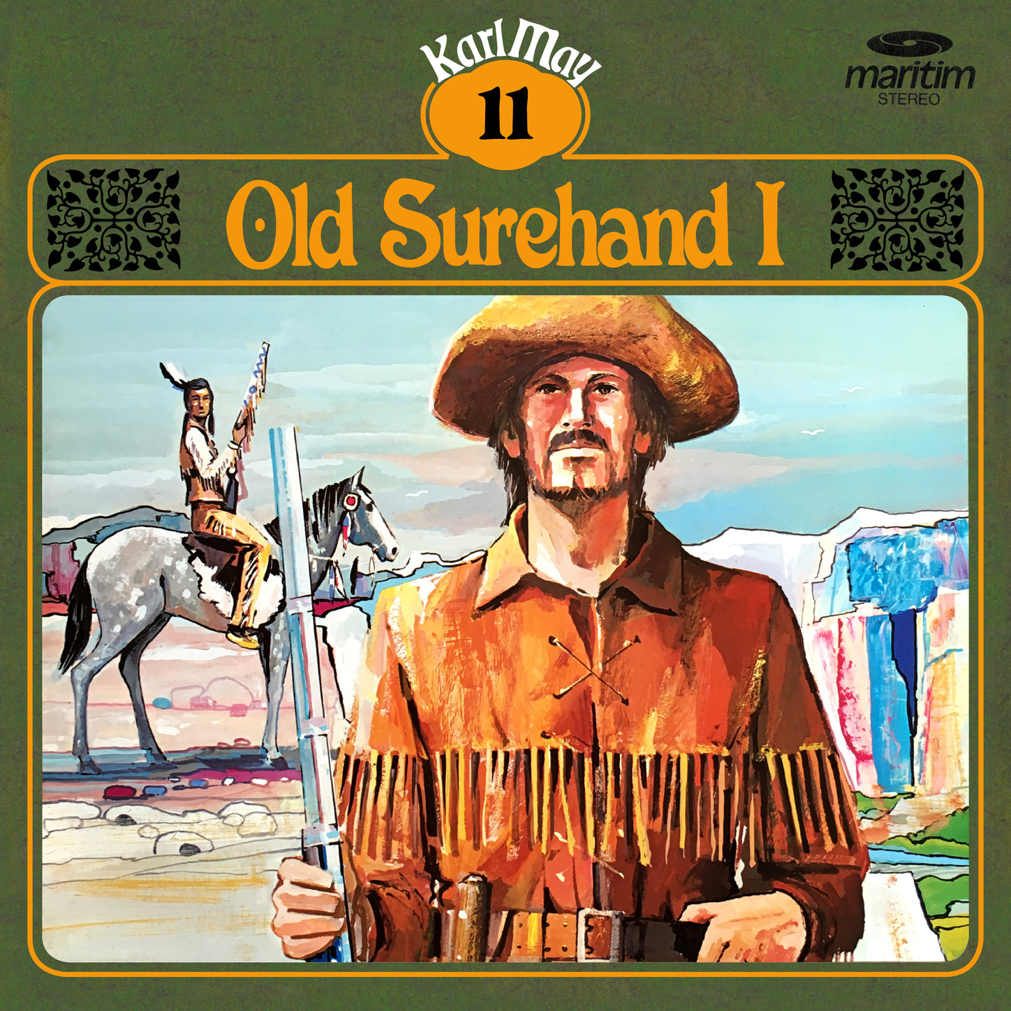 Обложка книги «Karl May, Grüne Serie, Folge 11: Old Surehand I»