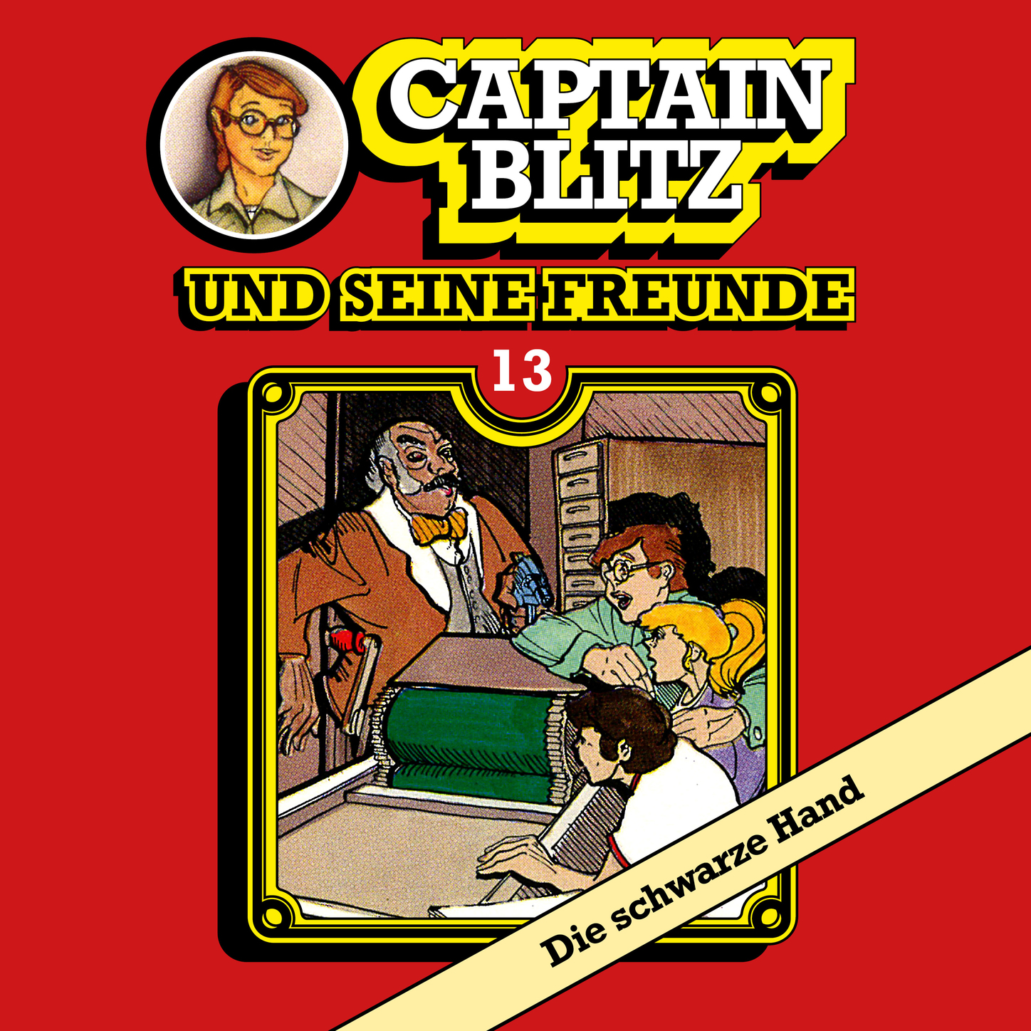 Обложка книги «Captain Blitz und seine Freunde, Folge 13: Die schwarze Hand»