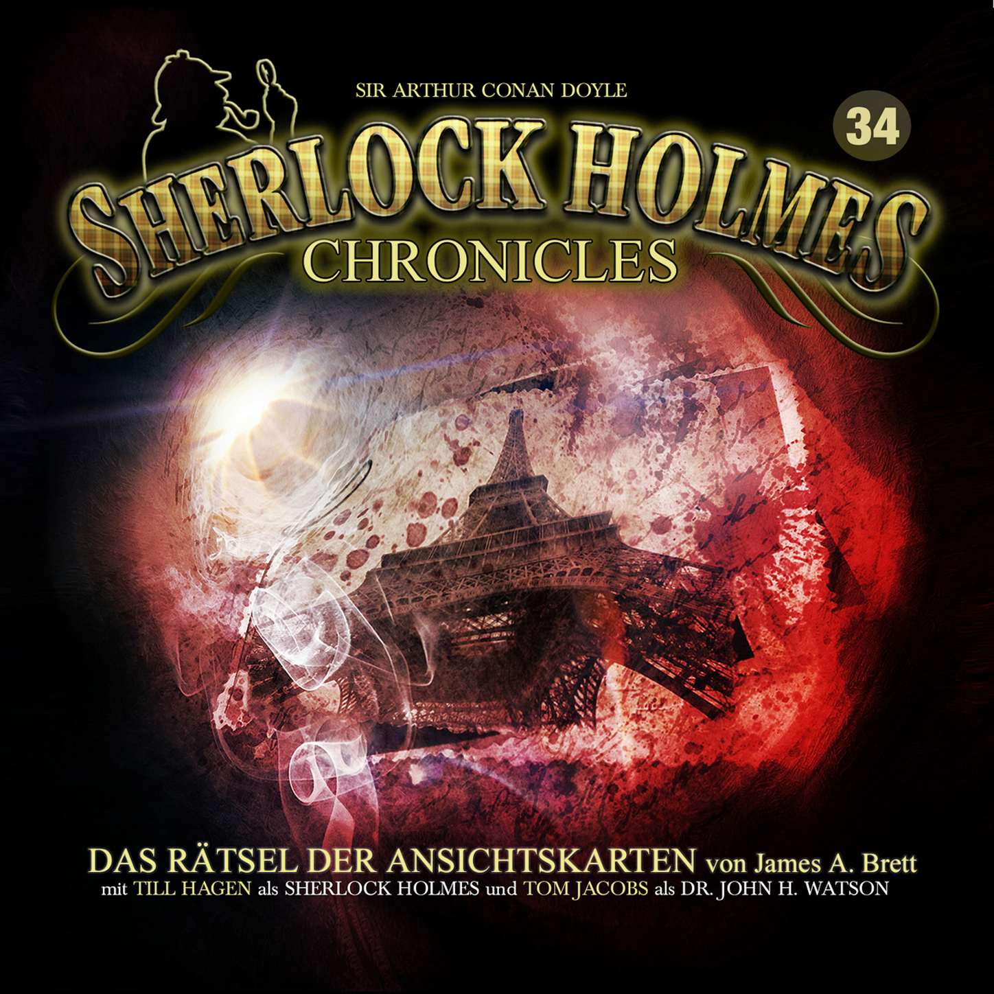 Обложка книги «Sherlock Holmes Chronicles, Folge 34: Das Rätsel der Ansichtskarten»