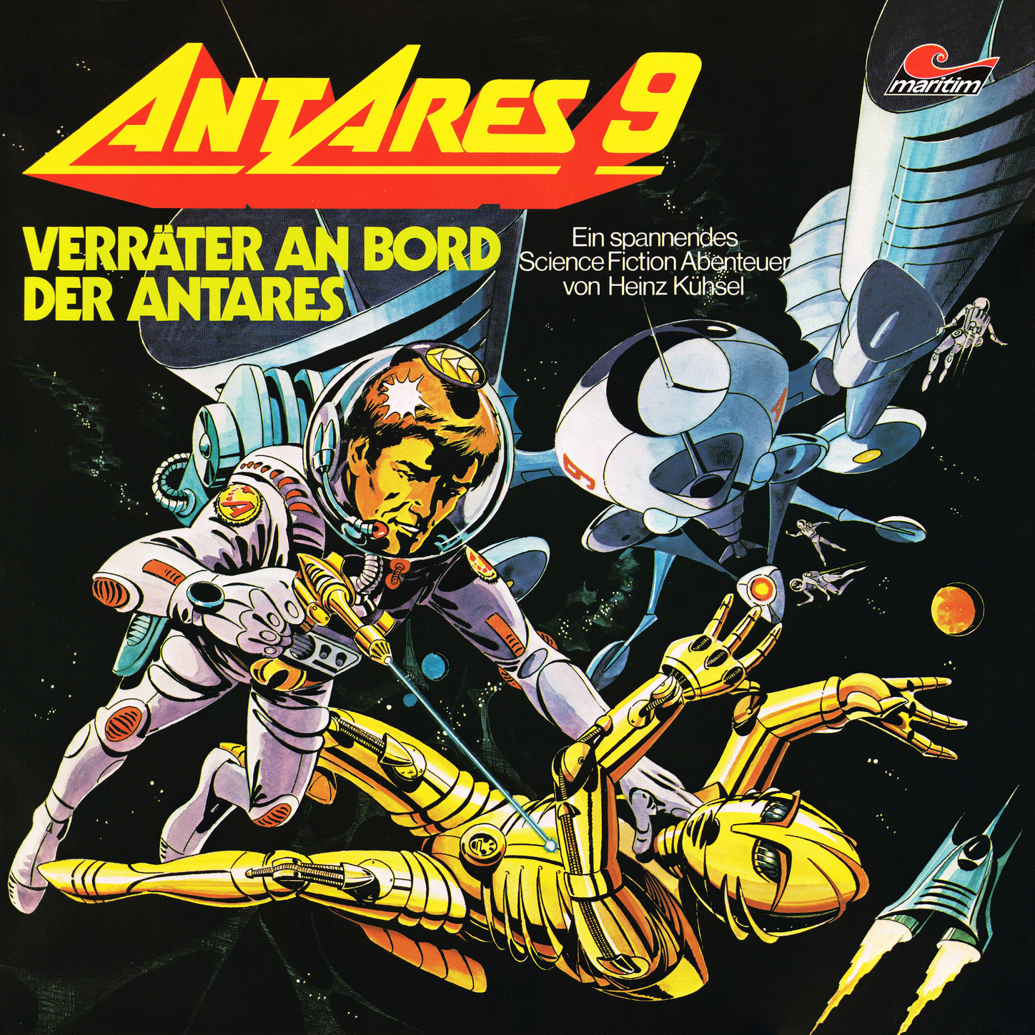 Обложка книги «Antares 9: Verräter an Bord der Antares»