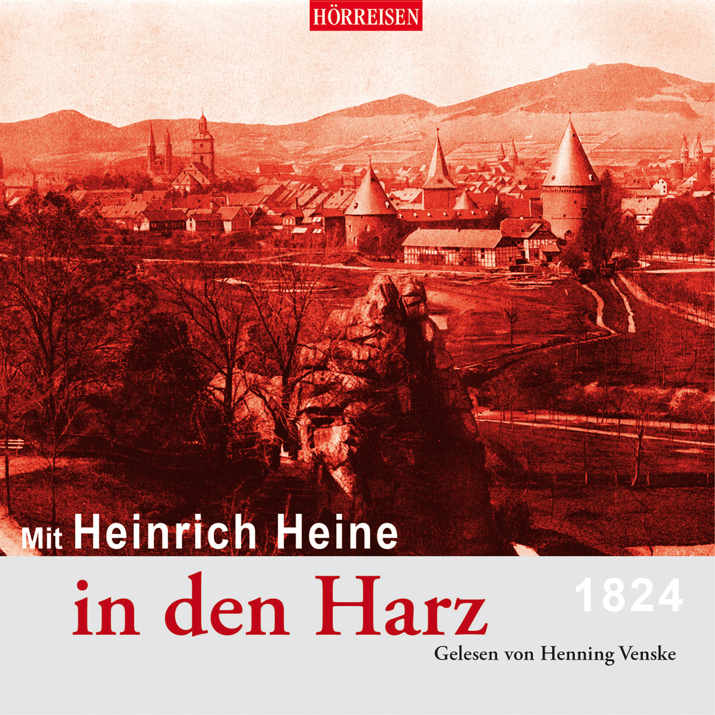 Обложка книги «Mit Heinrich Heine in den Harz (Gekürzt)»