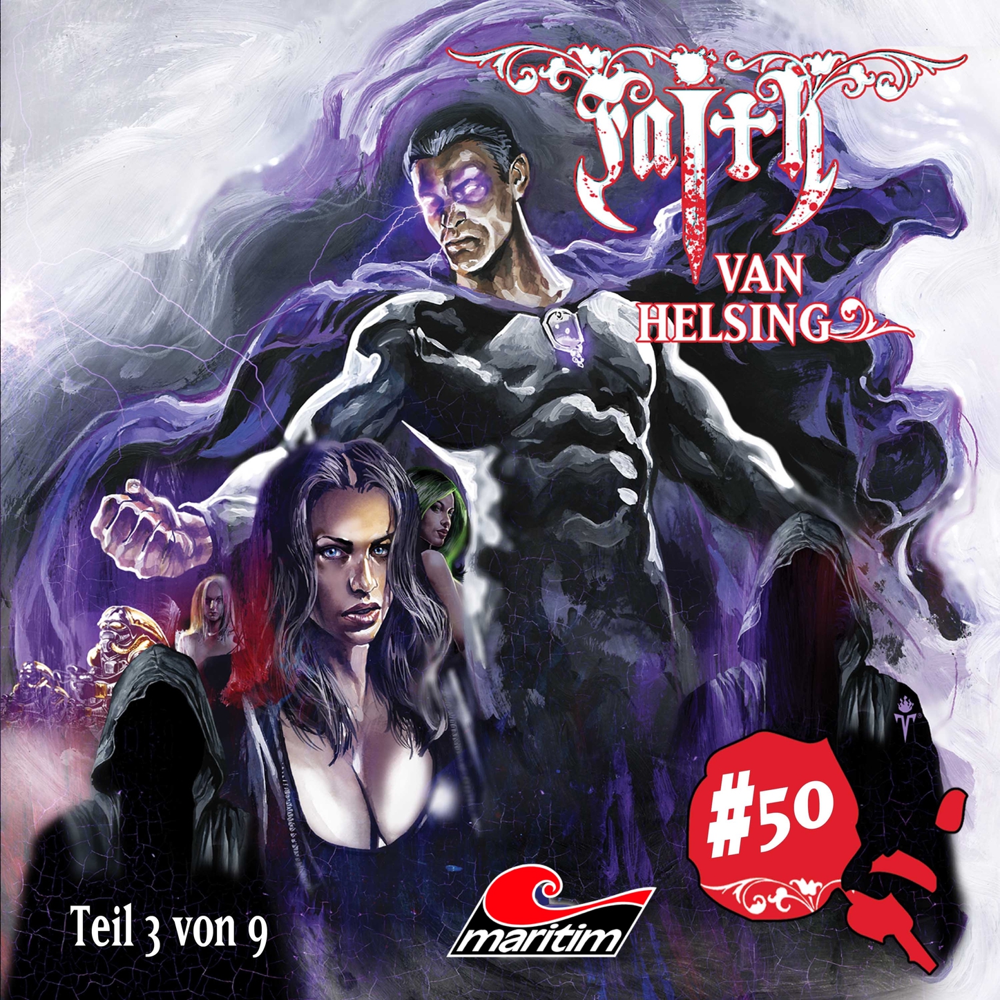 Обложка книги «Faith - The Van Helsing Chronicles, Folge 50: Die Welt am Abgrund»