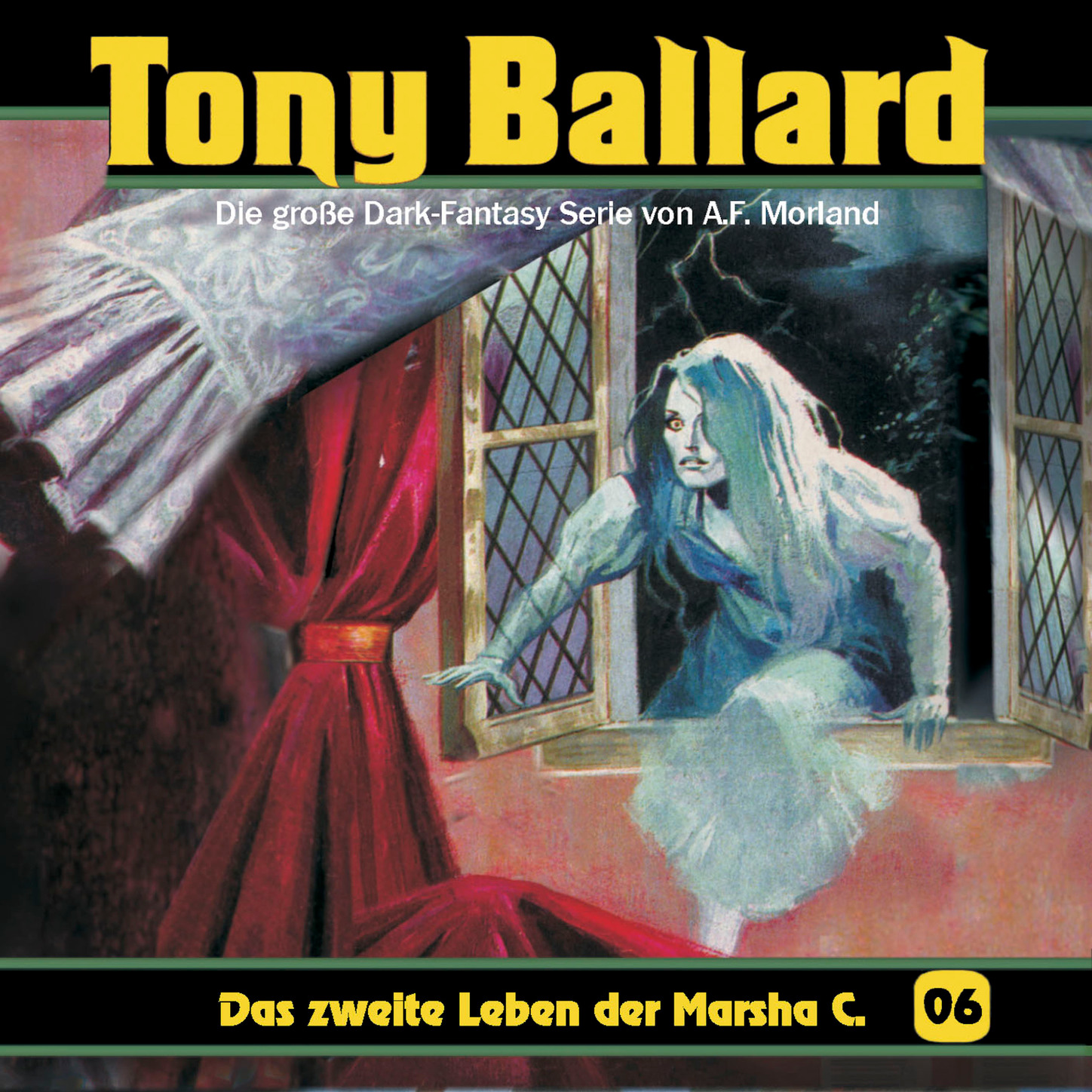 Обложка книги «Tony Ballard, Folge 6: Das zweite Leben der Marsha C.»