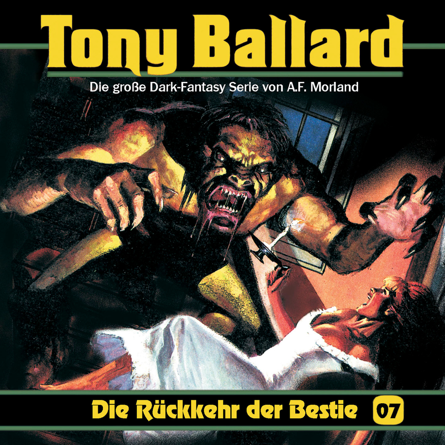 Обложка книги «Tony Ballard, Folge 7: Die Rückkehr der Bestie»