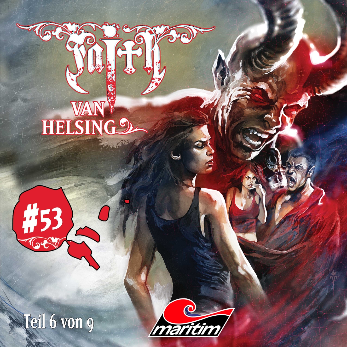 Обложка книги «Faith - The Van Helsing Chronicles, Folge 53: Kampf der Giganten»