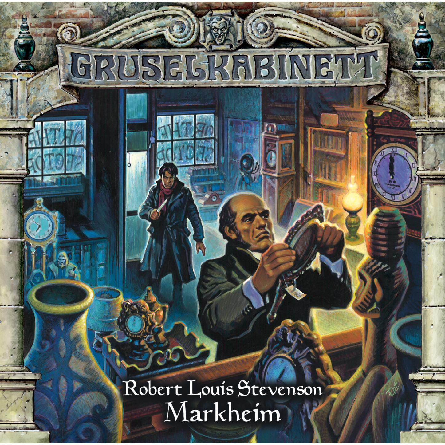 Обложка книги «Gruselkabinett, Folge 72: Markheim»