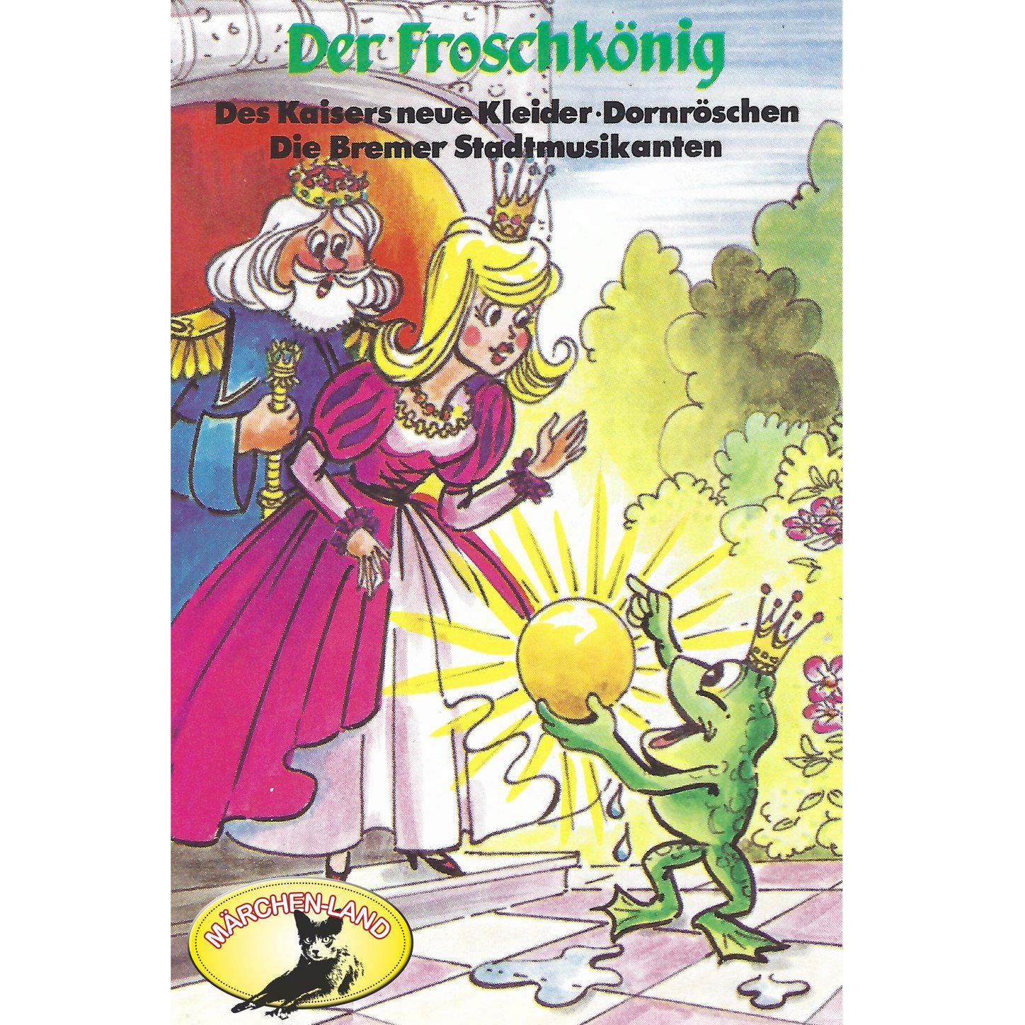 Обложка книги «Gebrüder Grimm, Der Froschkönig und weitere Märchen»