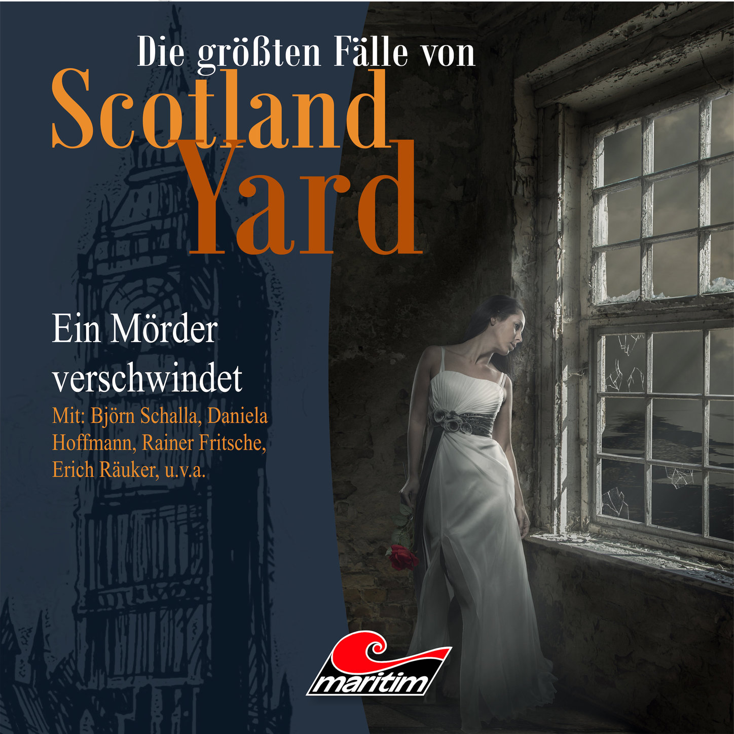 Обложка книги «Die größten Fälle von Scotland Yard, Folge 16: Ein Mörder verschwindet»