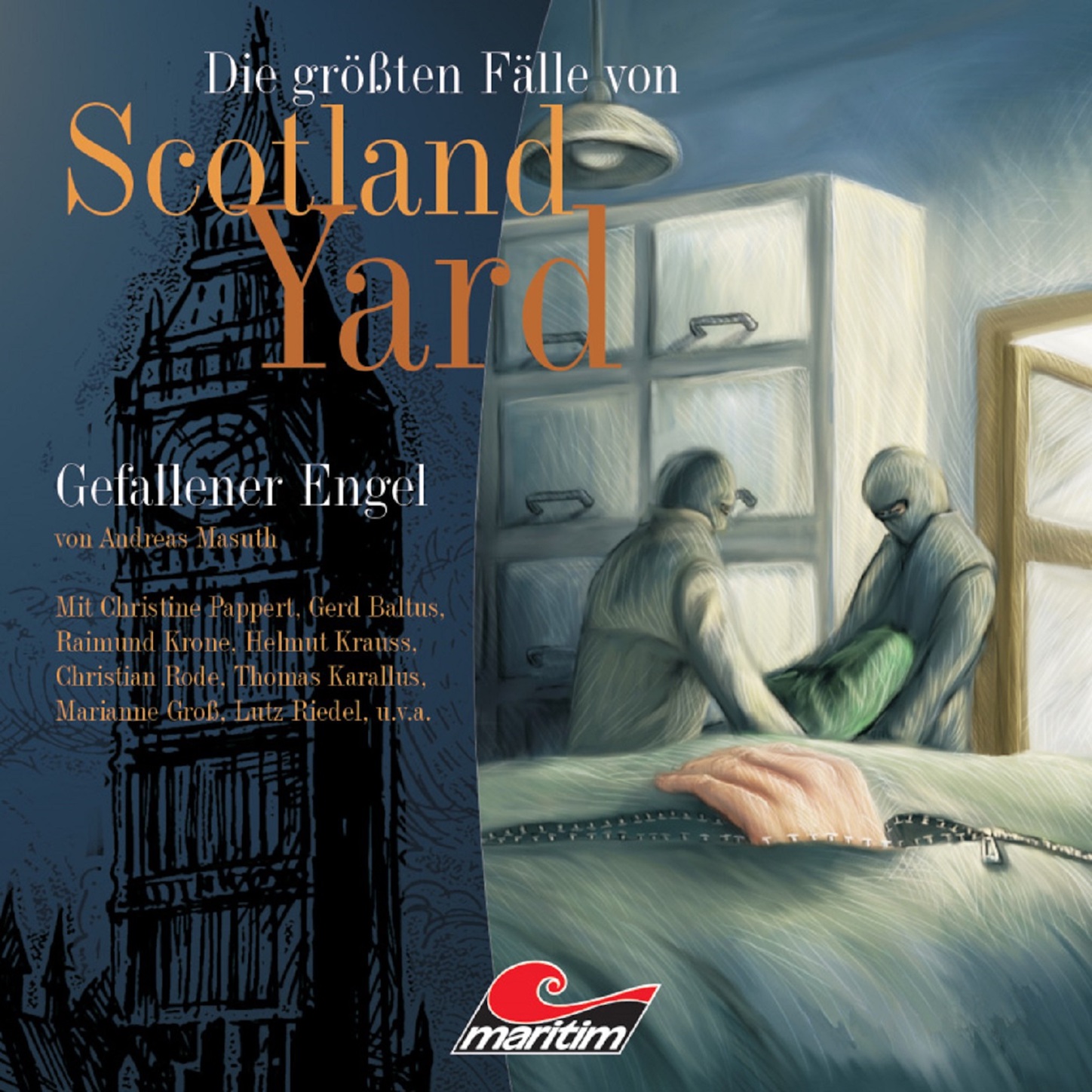 Обложка книги «Die größten Fälle von Scotland Yard, Folge 7: Gefallener Engel»
