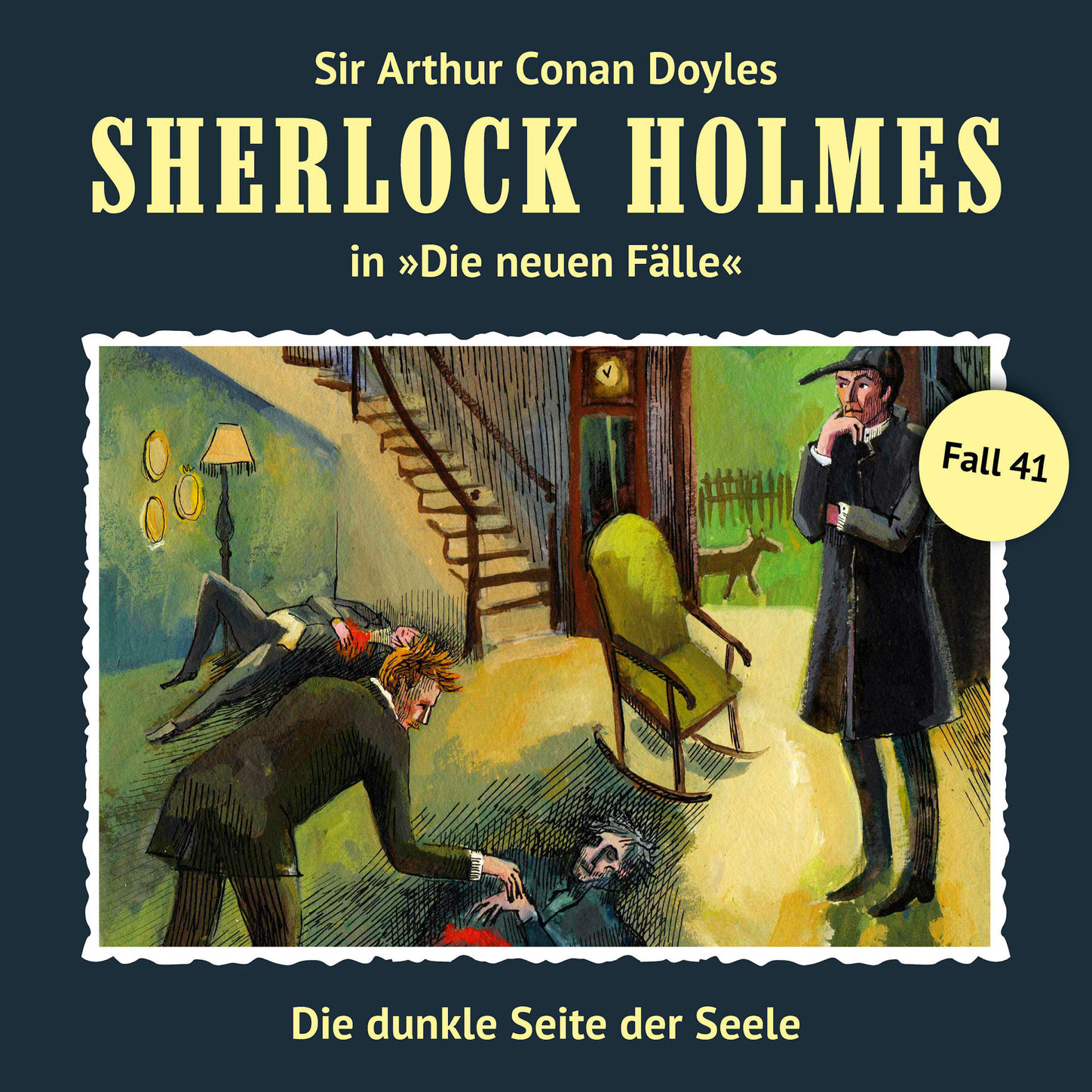 Обложка книги «Sherlock Holmes, Die neuen Fälle, Fall 41: Die dunkle Seite der Seele»