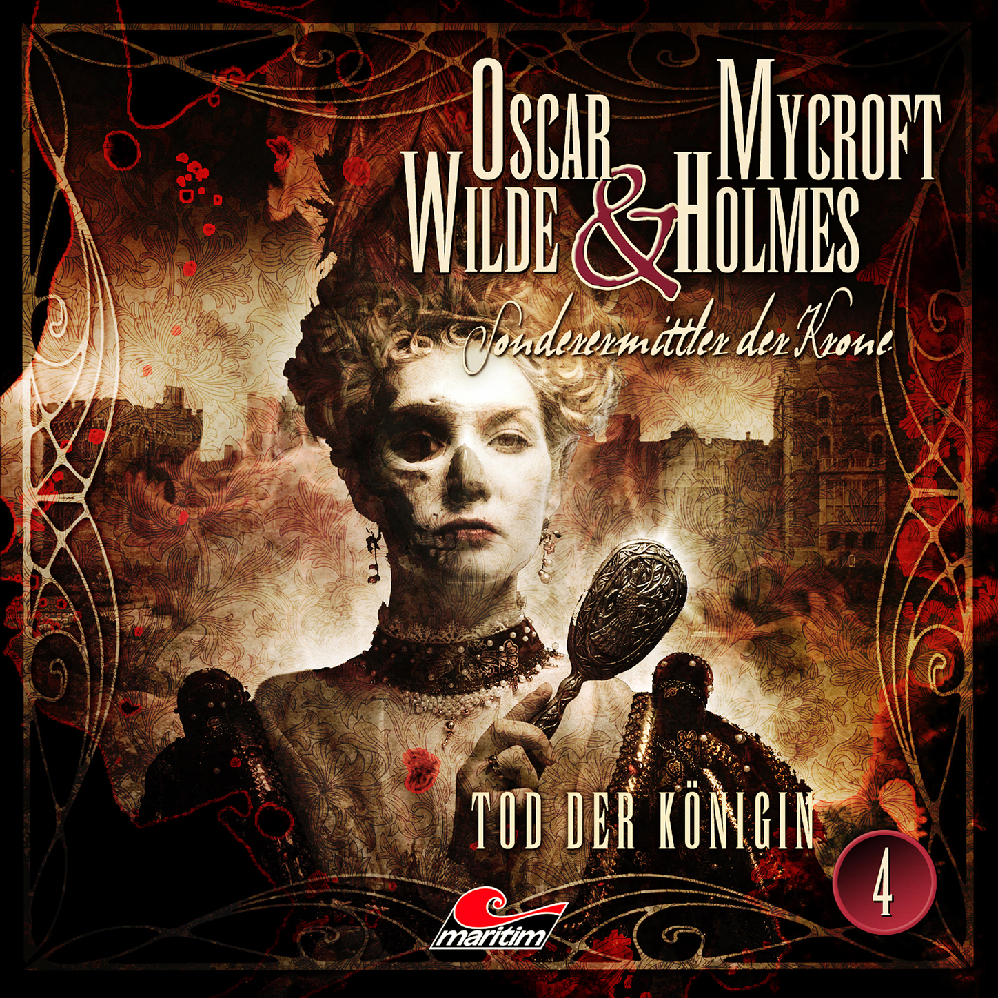 Обложка книги «Oscar Wilde & Mycroft Holmes, Sonderermittler der Krone, Folge 4: Tod der Königin»