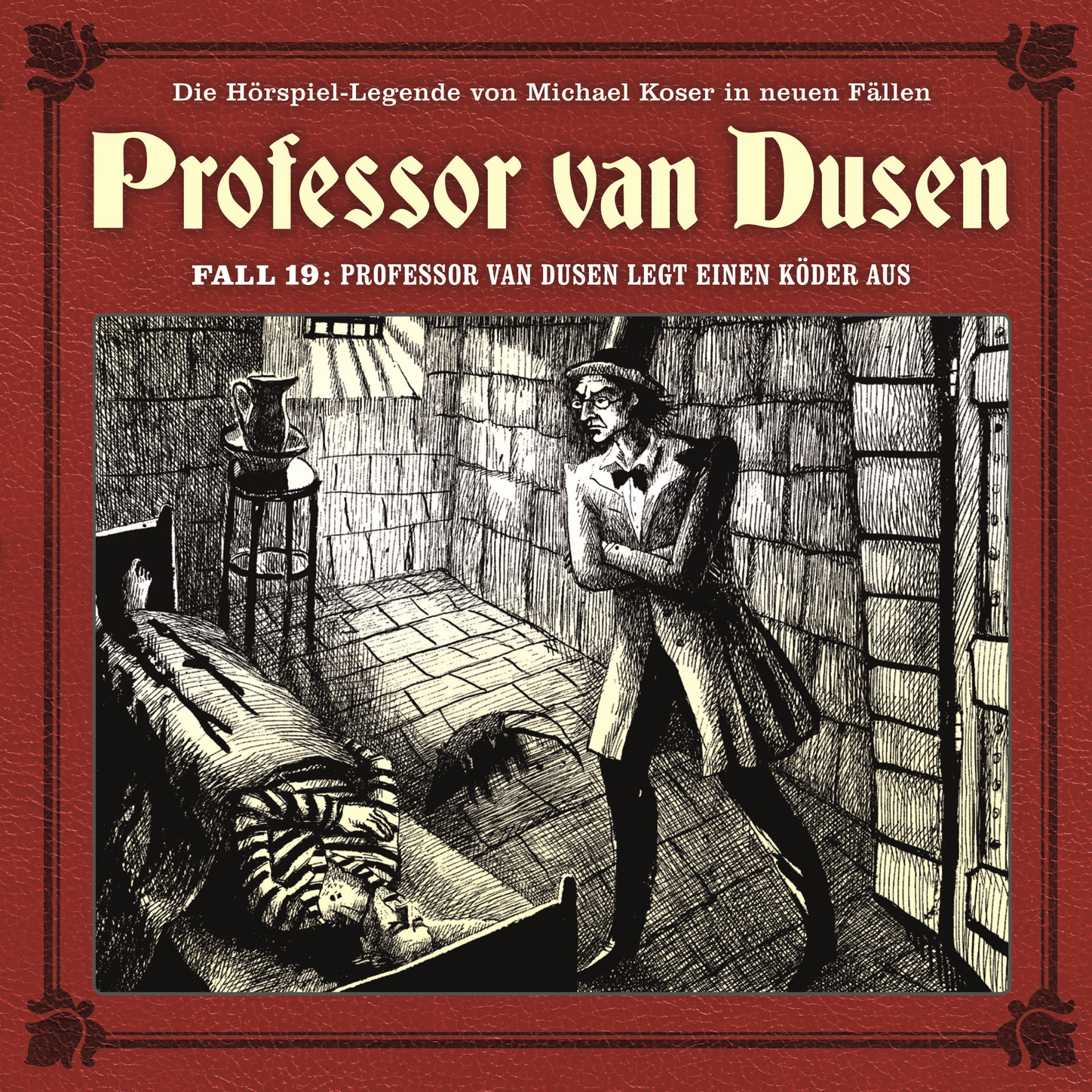 Обложка книги «Professor van Dusen, Die neuen Fälle, Fall 19: Professor van Dusen legt einen Köder aus»