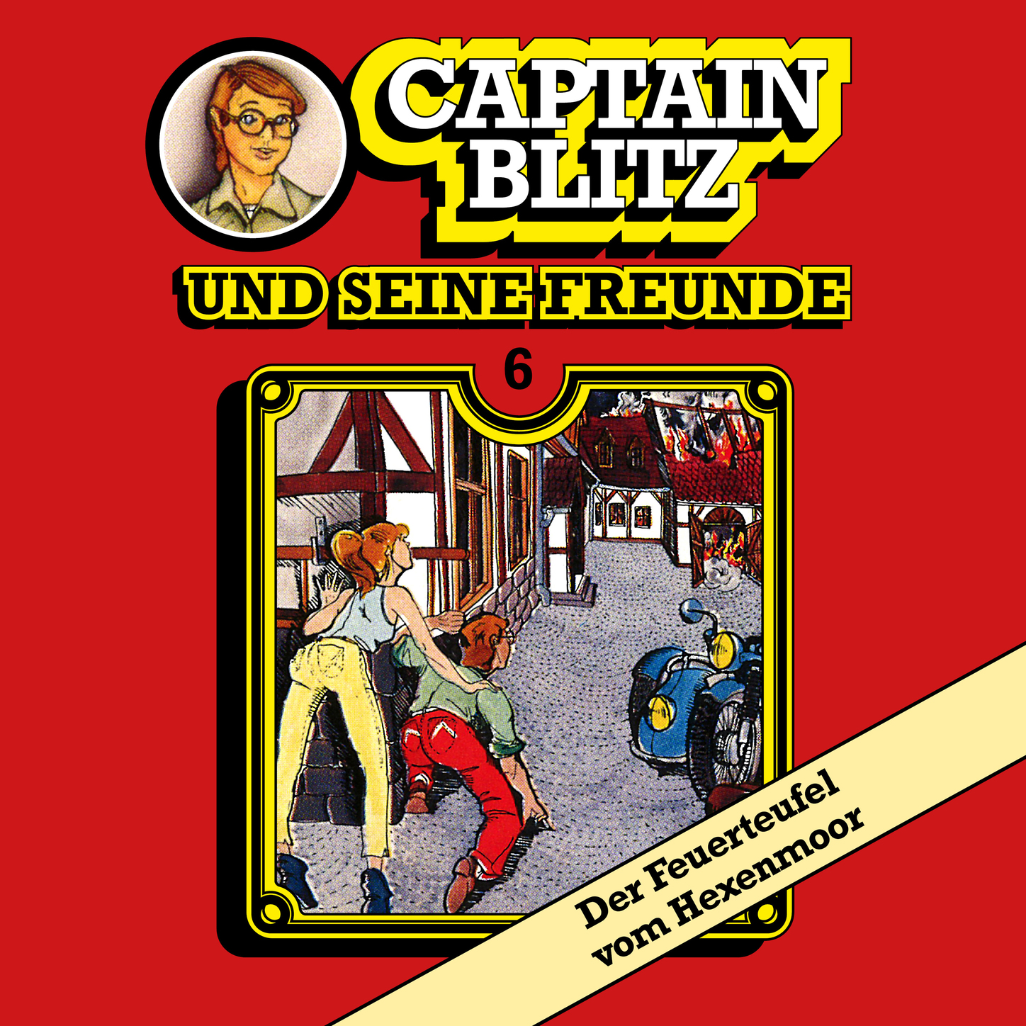 Обложка книги «Captain Blitz und seine Freunde, Folge 6: Der Feuerteufel vom Hexenmoor»