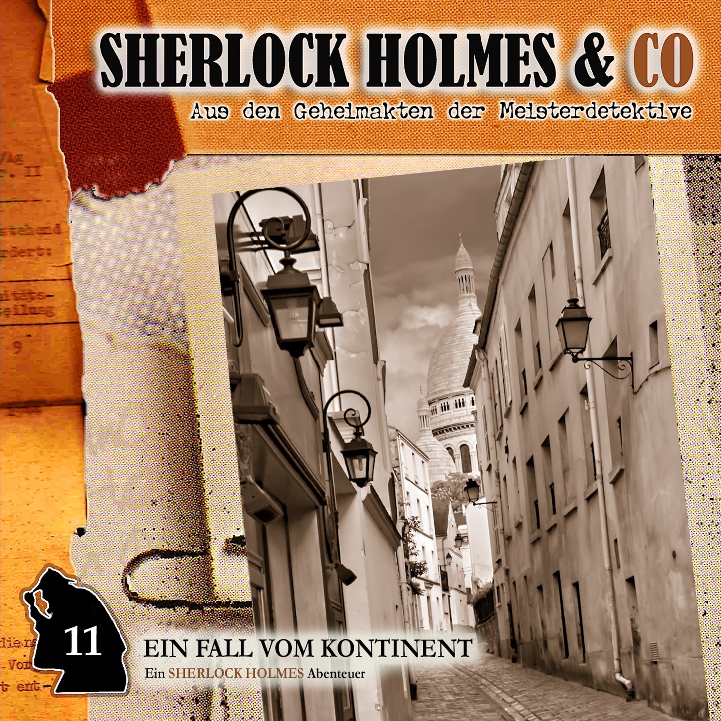 Обложка книги «Sherlock Holmes & Co, Folge 11: Ein Fall vom Kontinent»