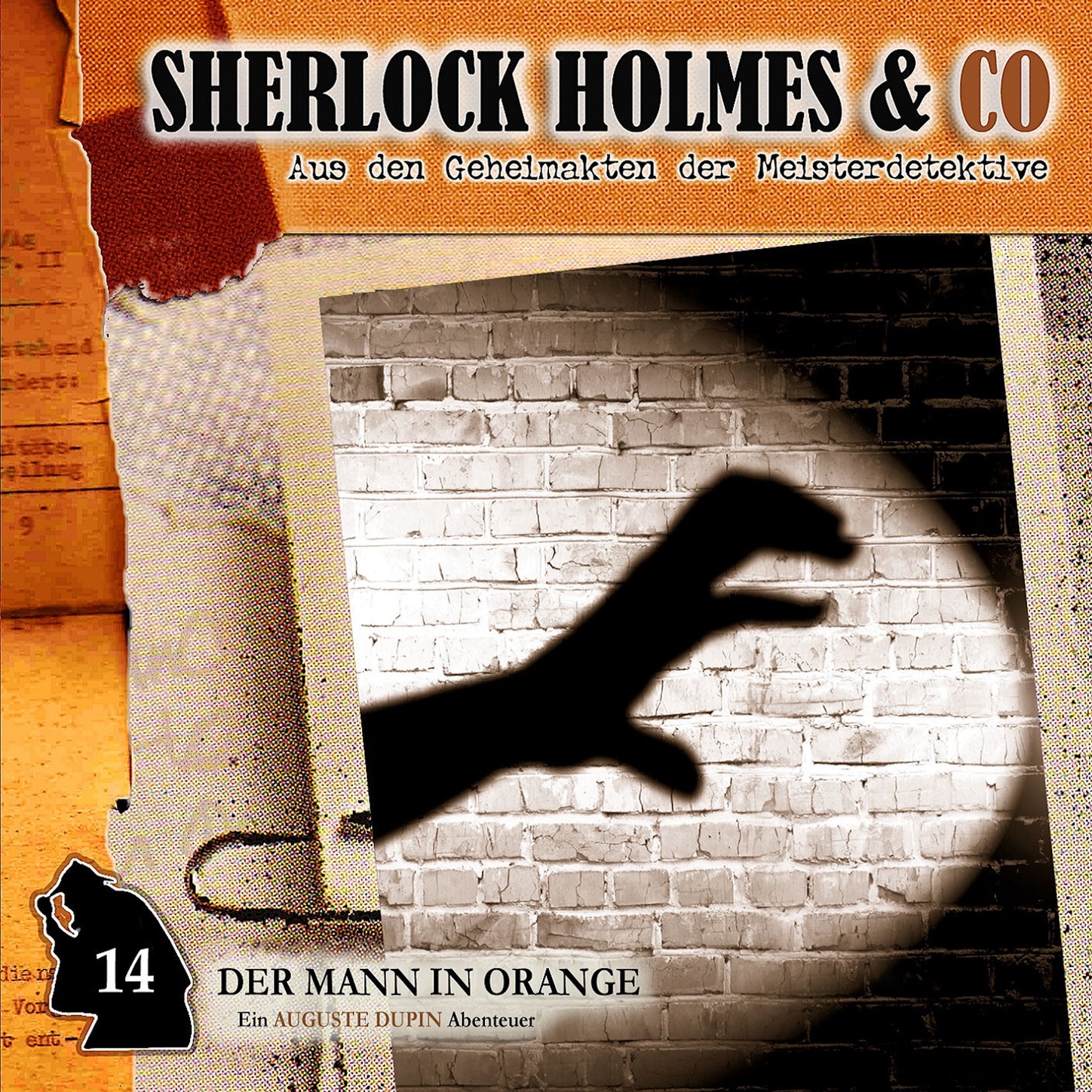 Обложка книги «Sherlock Holmes & Co, Folge 14: Der Mann in Orange»