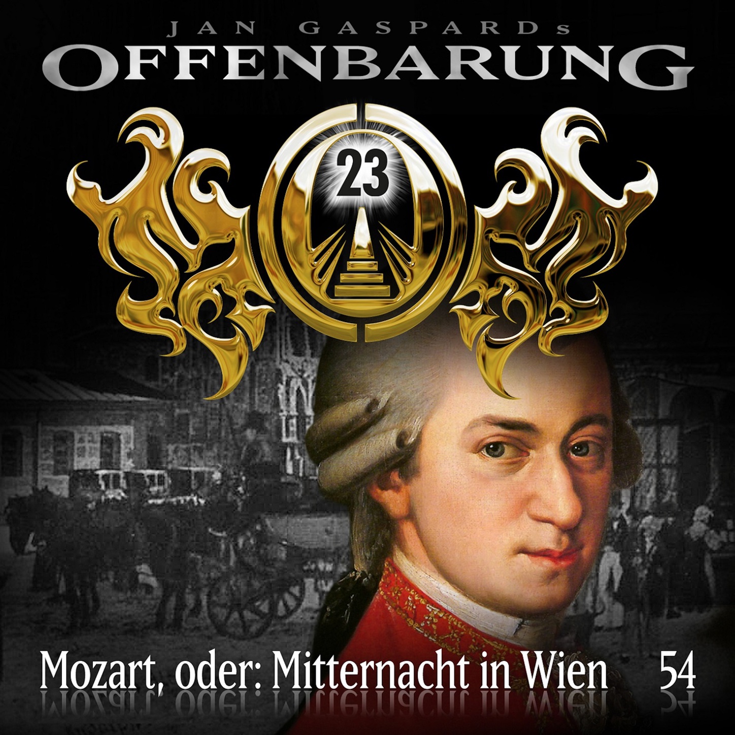 Обложка книги «Offenbarung 23, Folge 54: Mozart, oder: Mitternacht in Wien»
