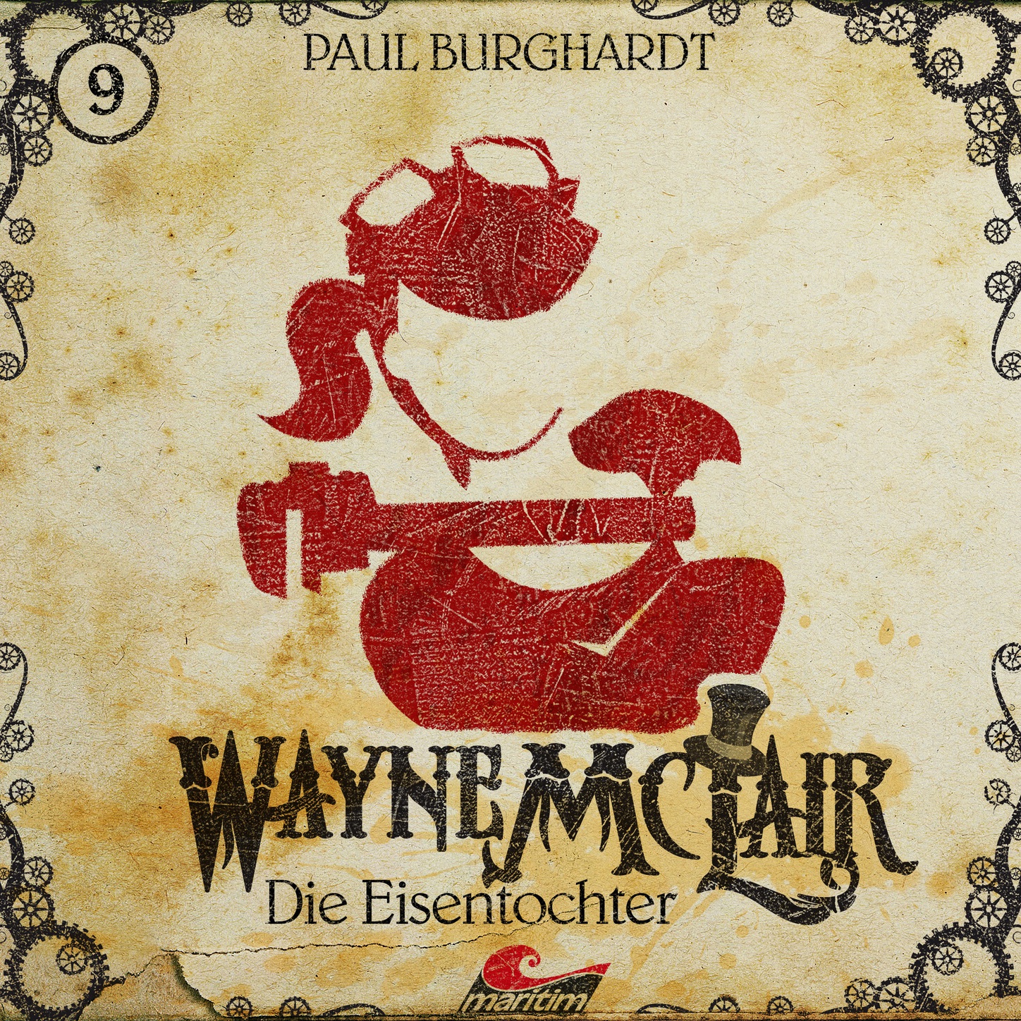 Обложка книги «Wayne McLair, Folge 9: Die Eisentochter»