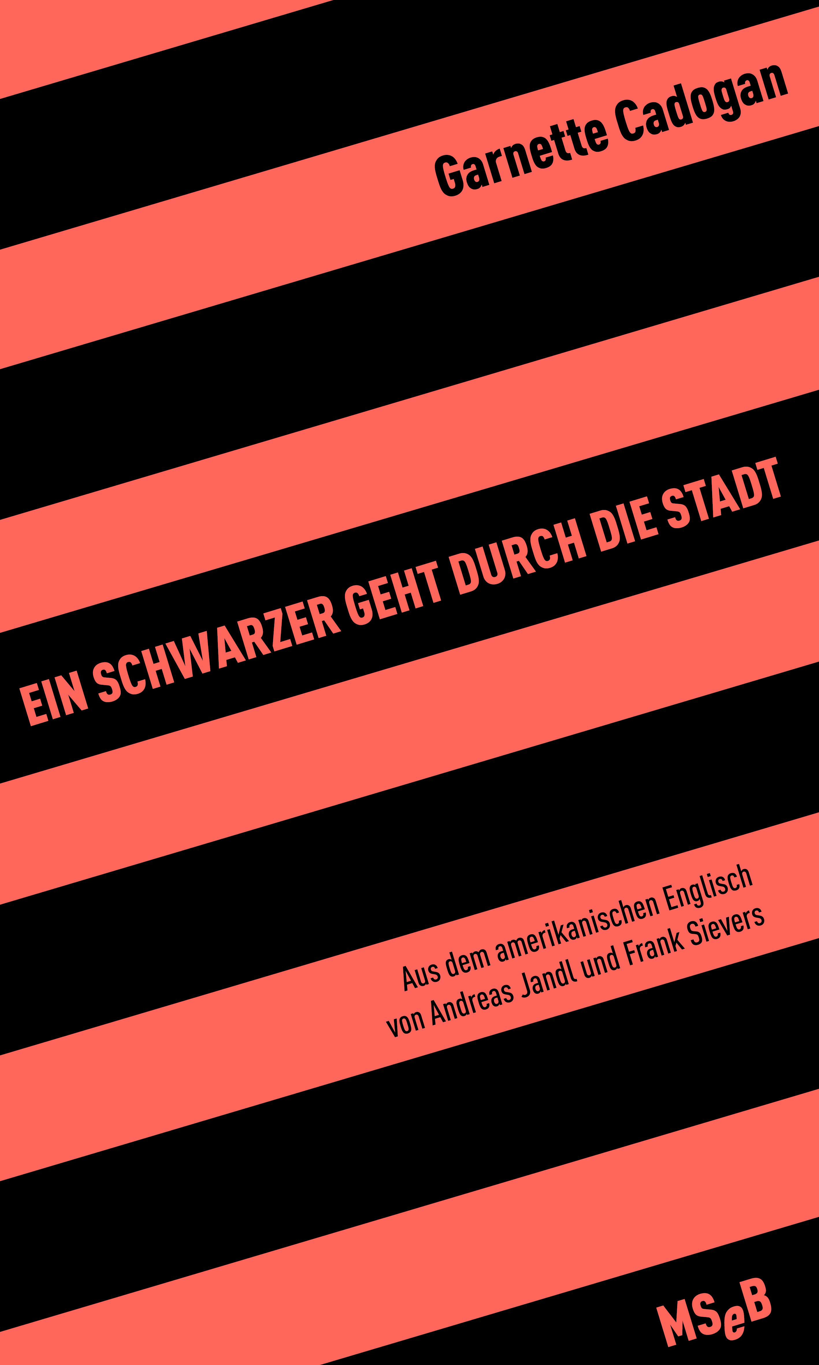 Обложка книги «Ein Schwarzer geht durch die Stadt»
