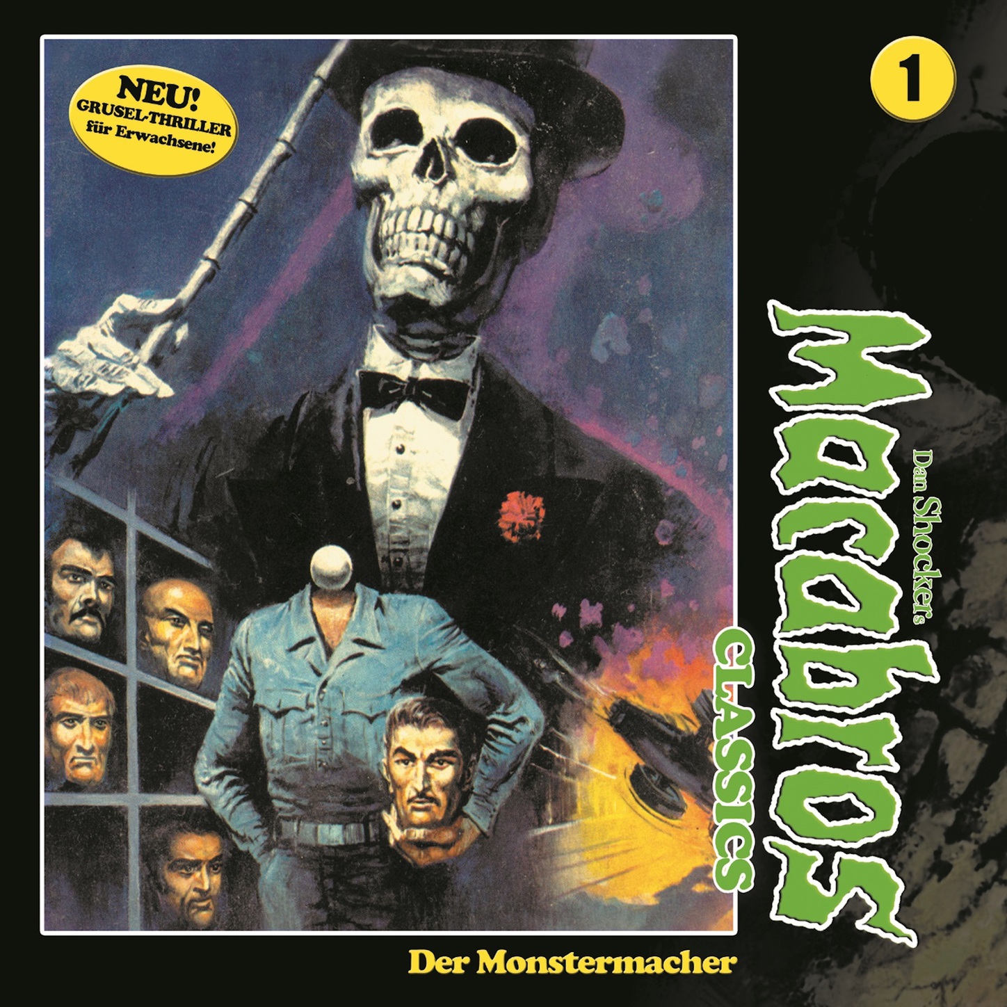 Обложка книги «Macabros - Classics, Folge 1: Der Monstermacher»