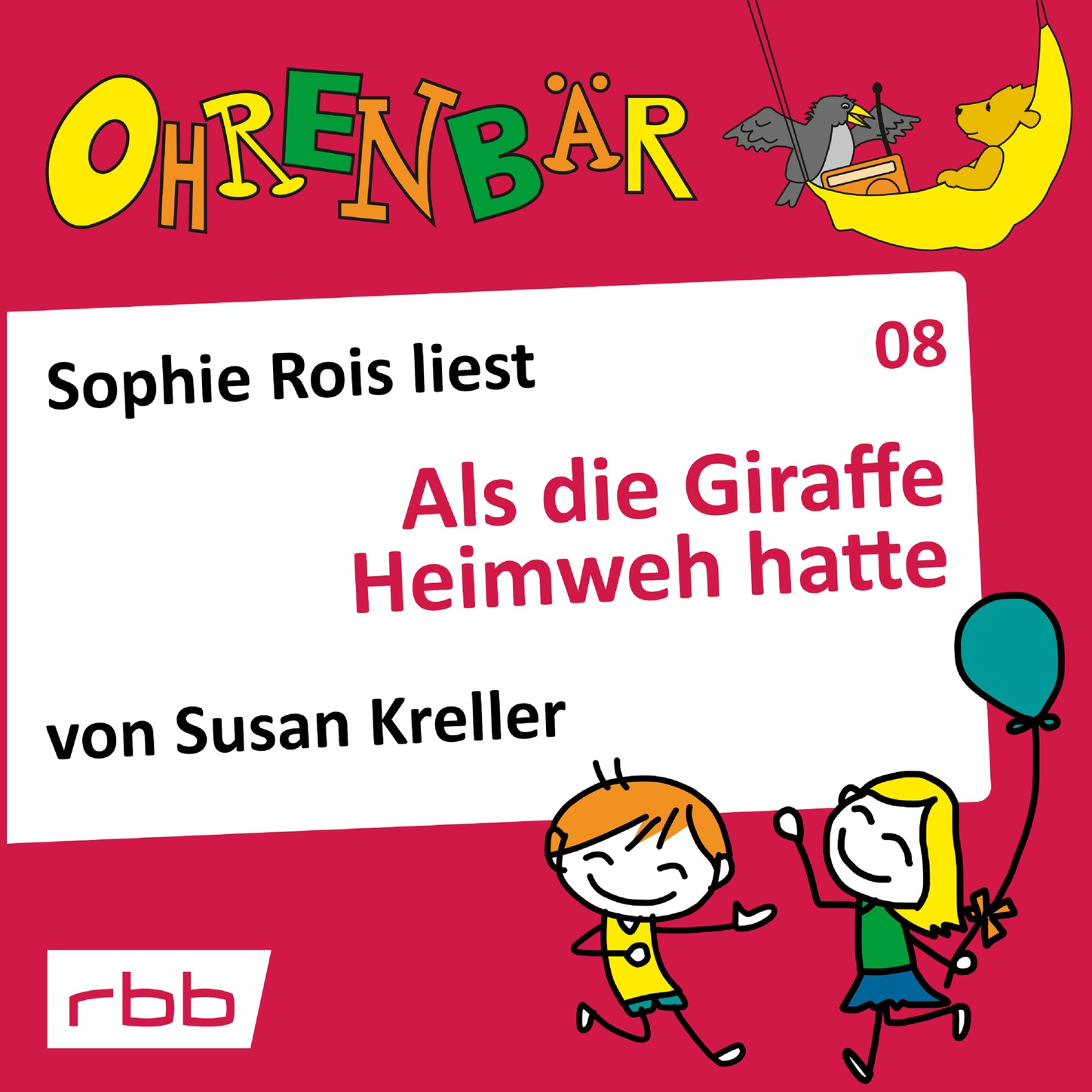 Обложка книги «Ohrenbär - eine OHRENBÄR Geschichte, Folge 8: Als die Giraffe Heimweh hatte (Hörbuch mit Musik)»