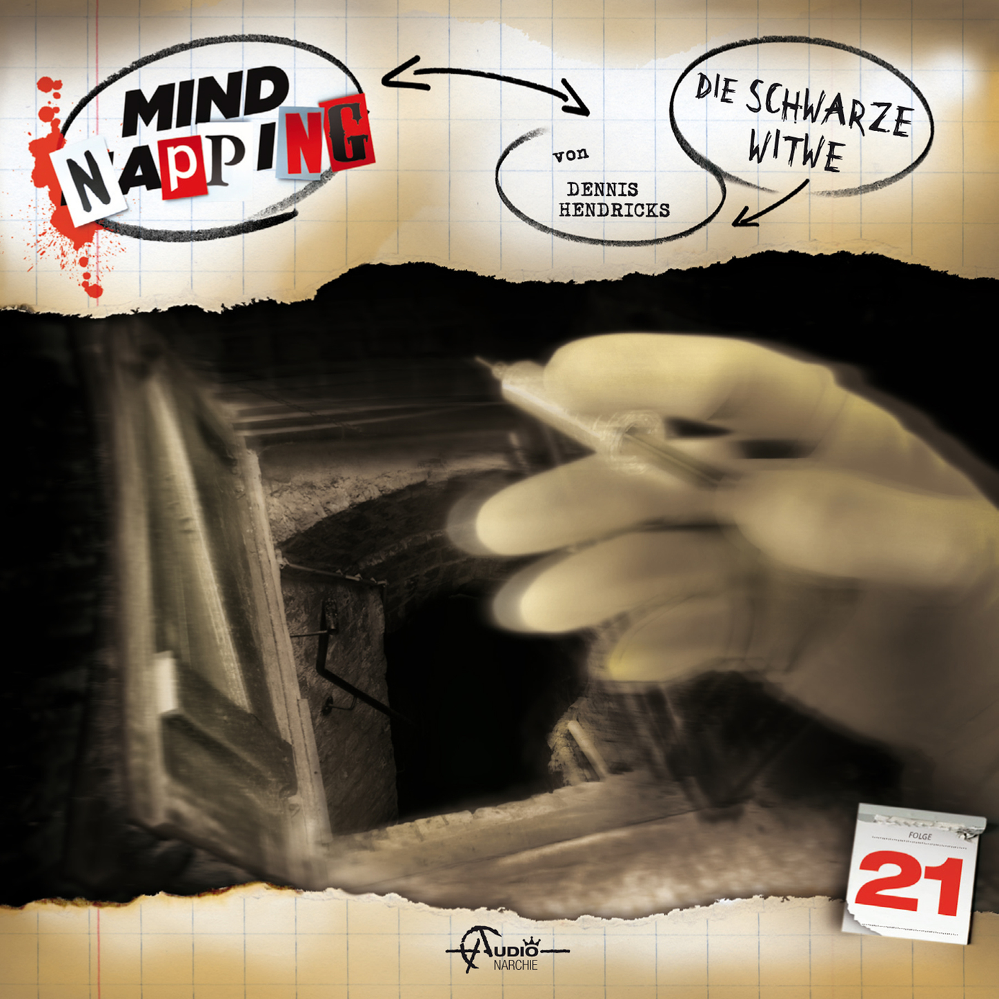 Обложка книги «MindNapping, Folge 21: Die schwarze Witwe»