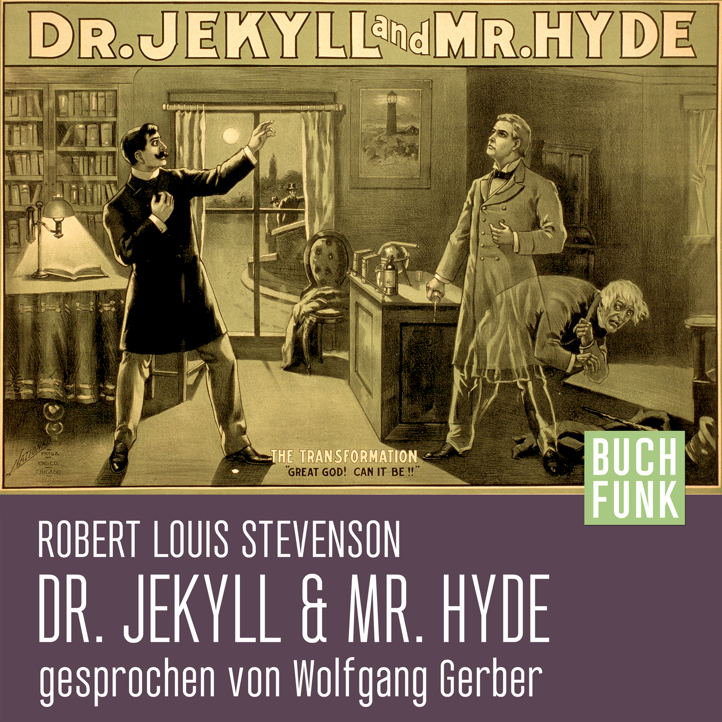 Обложка книги «Der seltsame Fall des Dr. Jekyll und Mr. Hyde (Ungekürzt)»