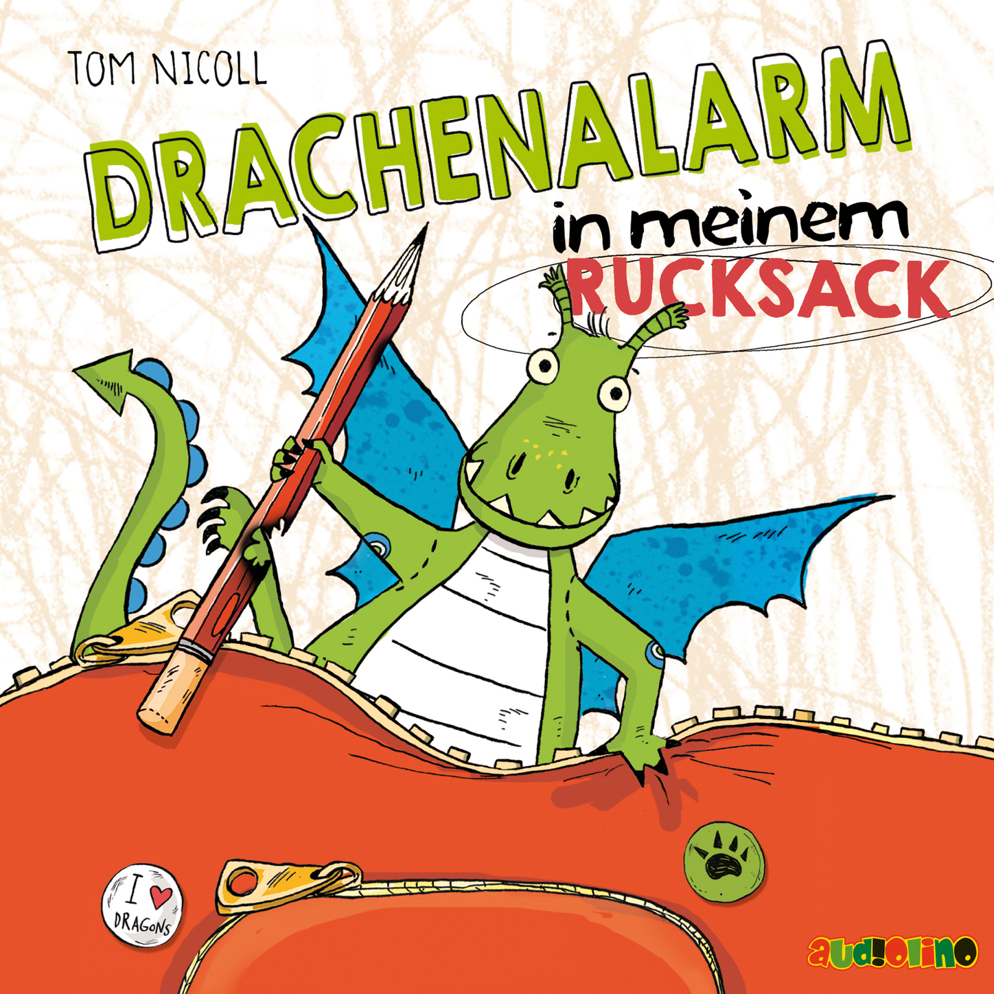 Обложка книги «Drachenalarm in meinem Rucksack - Drachenalarm 2»