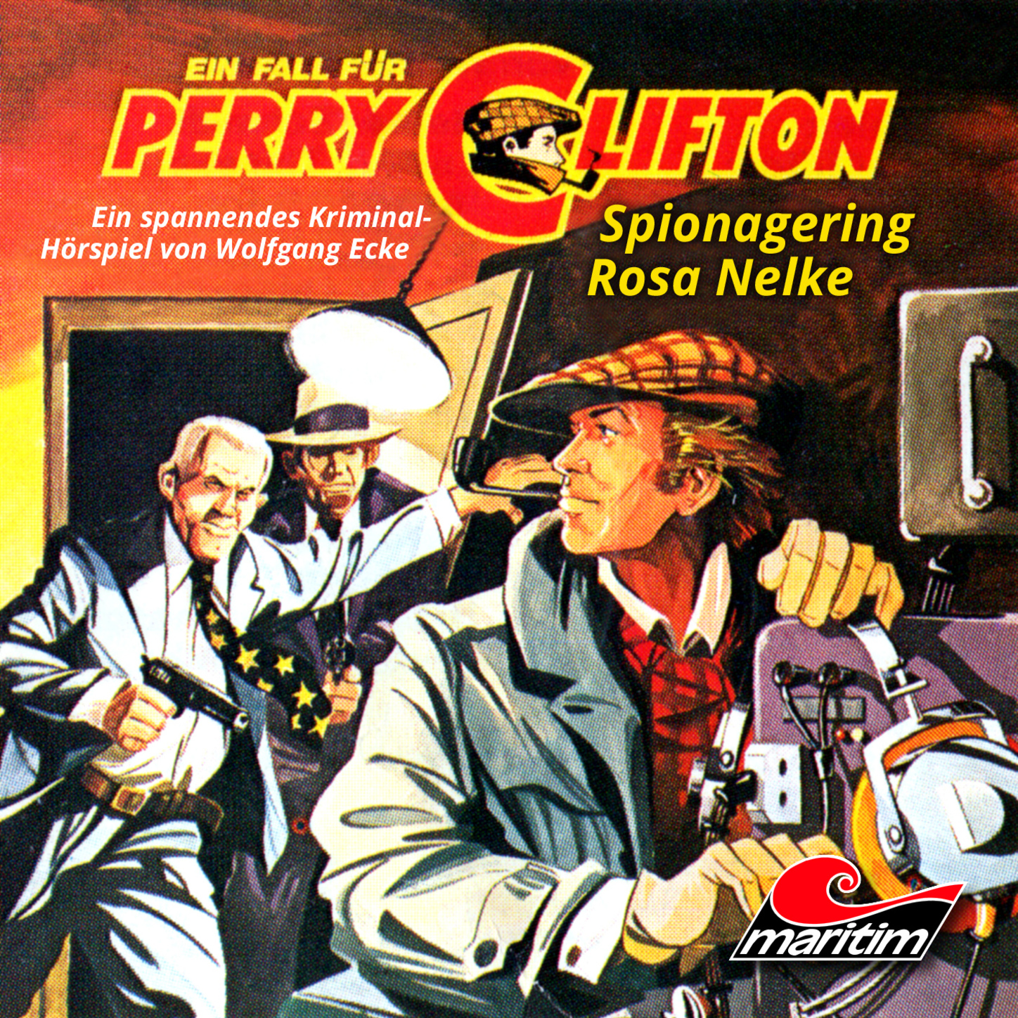 Обложка книги «Perry Clifton, Folge 2: Spionagering Rosa Nelke»