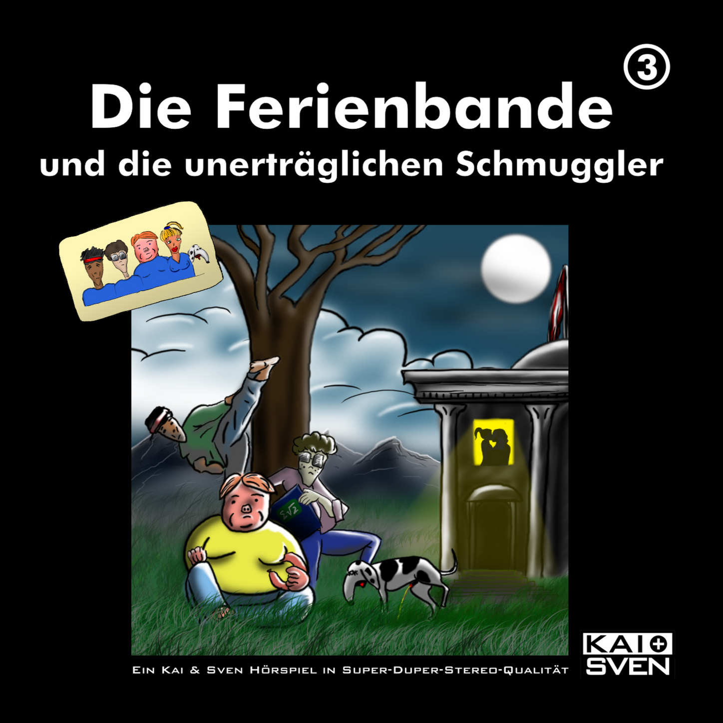 Обложка книги «Die Ferienbande und die unerträglichen Schmuggler, Folge 3»