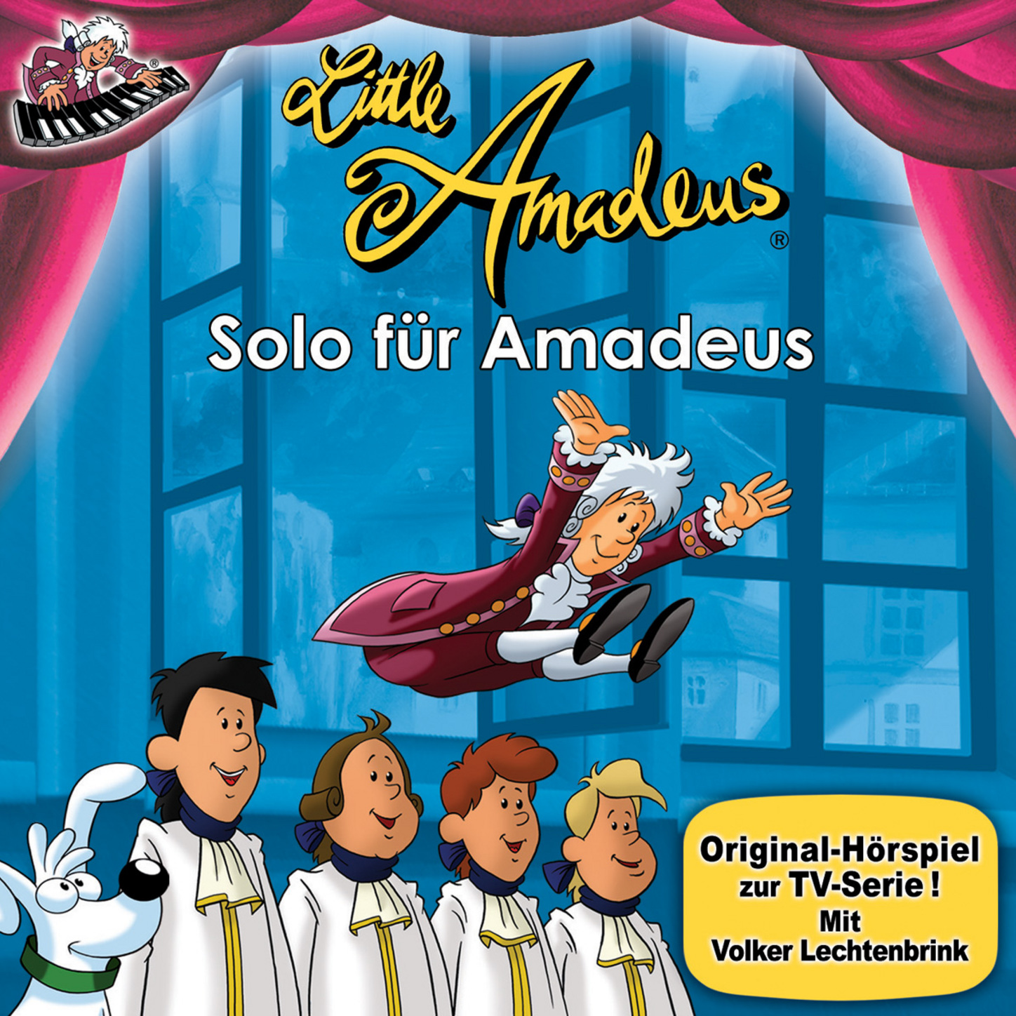 Обложка книги «Little Amadeus, Solo für Amadeus»