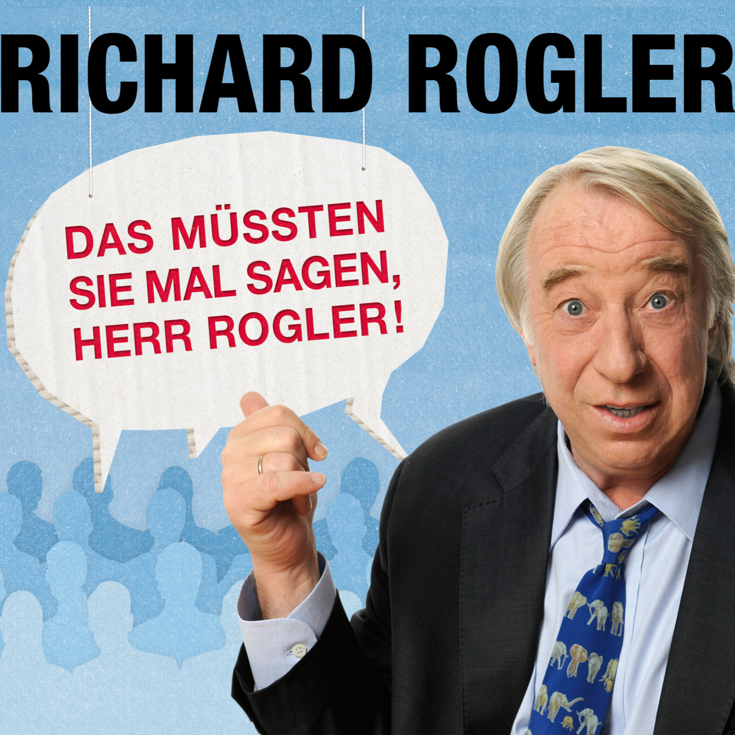Обложка книги «Das müssten Sie mal sagen, Herr Rogler!»