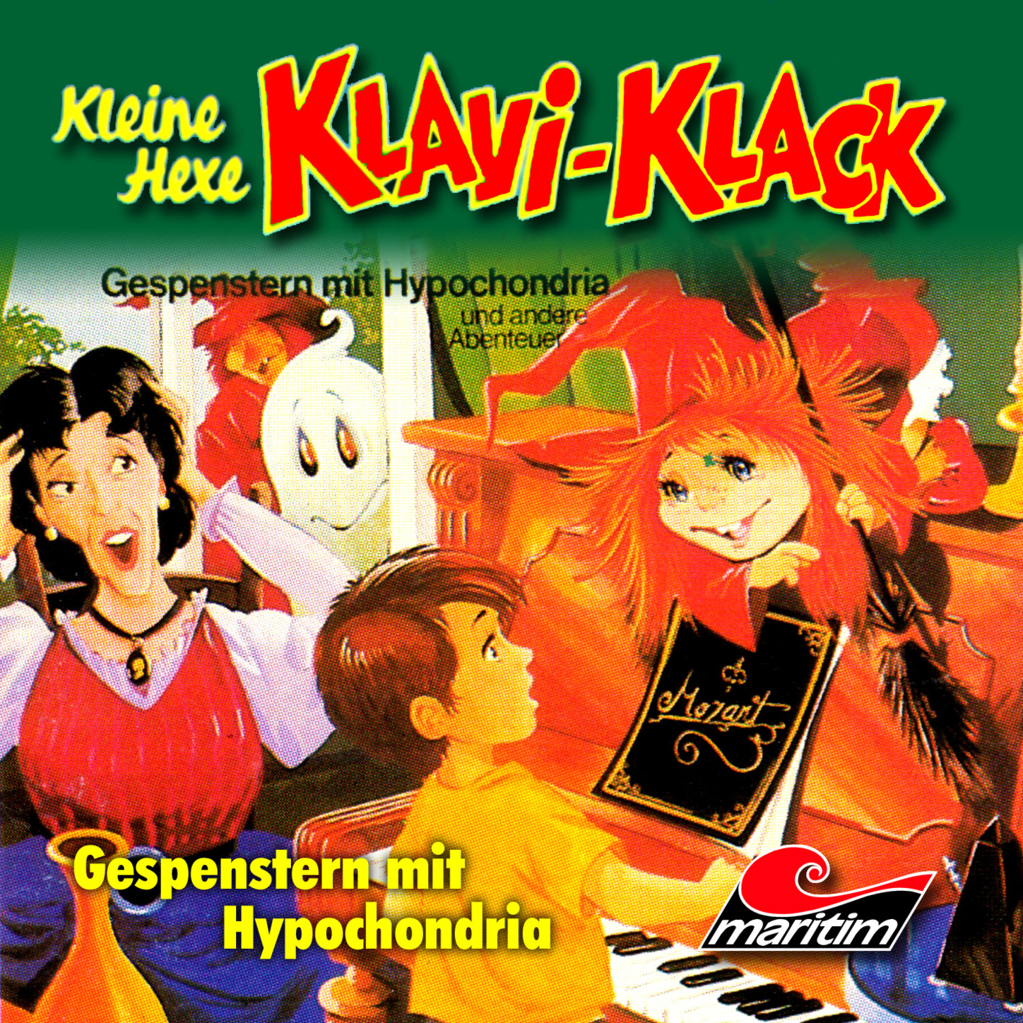 Обложка книги «Kleine Hexe Klavi-Klack, Folge 1: Gespenstern mit Hypochondria»